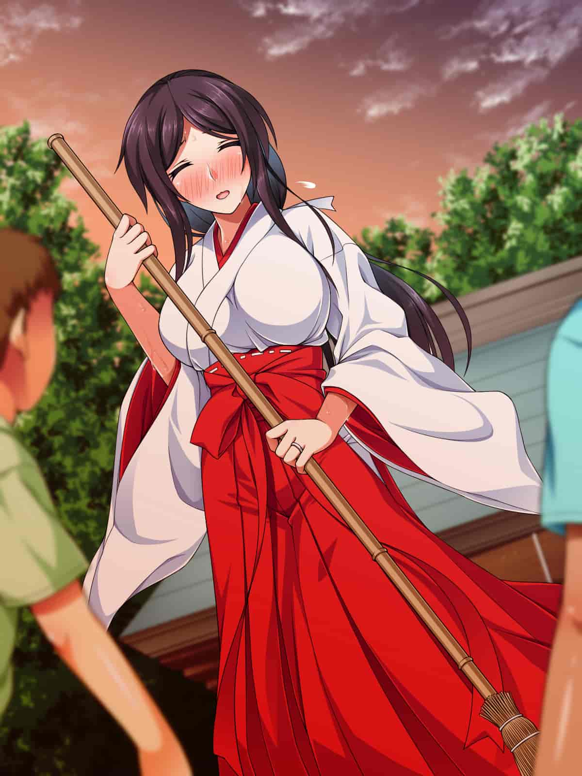 汉化版-[邀邀妻个人汉化][ズガイコツマルダシ] 巫女落華 其の弐 葵編_第16集