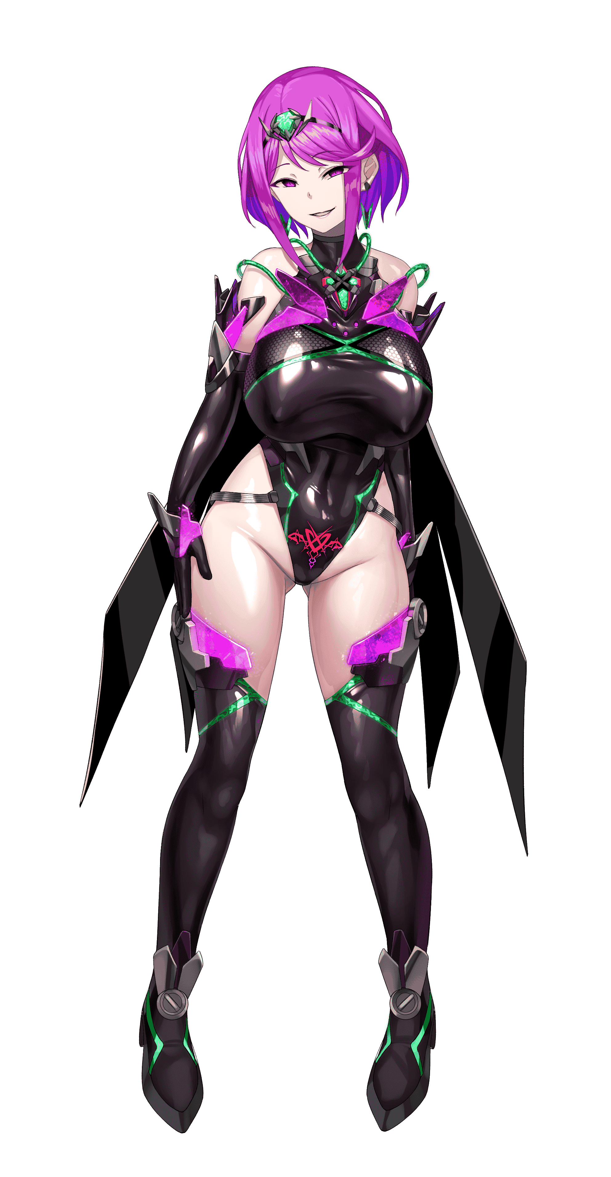 汉化版-[黒歴史観測所 (三夜代)] ホムラ改造実験 (ゼノブレイド2) [天煌汉化组]_第9集