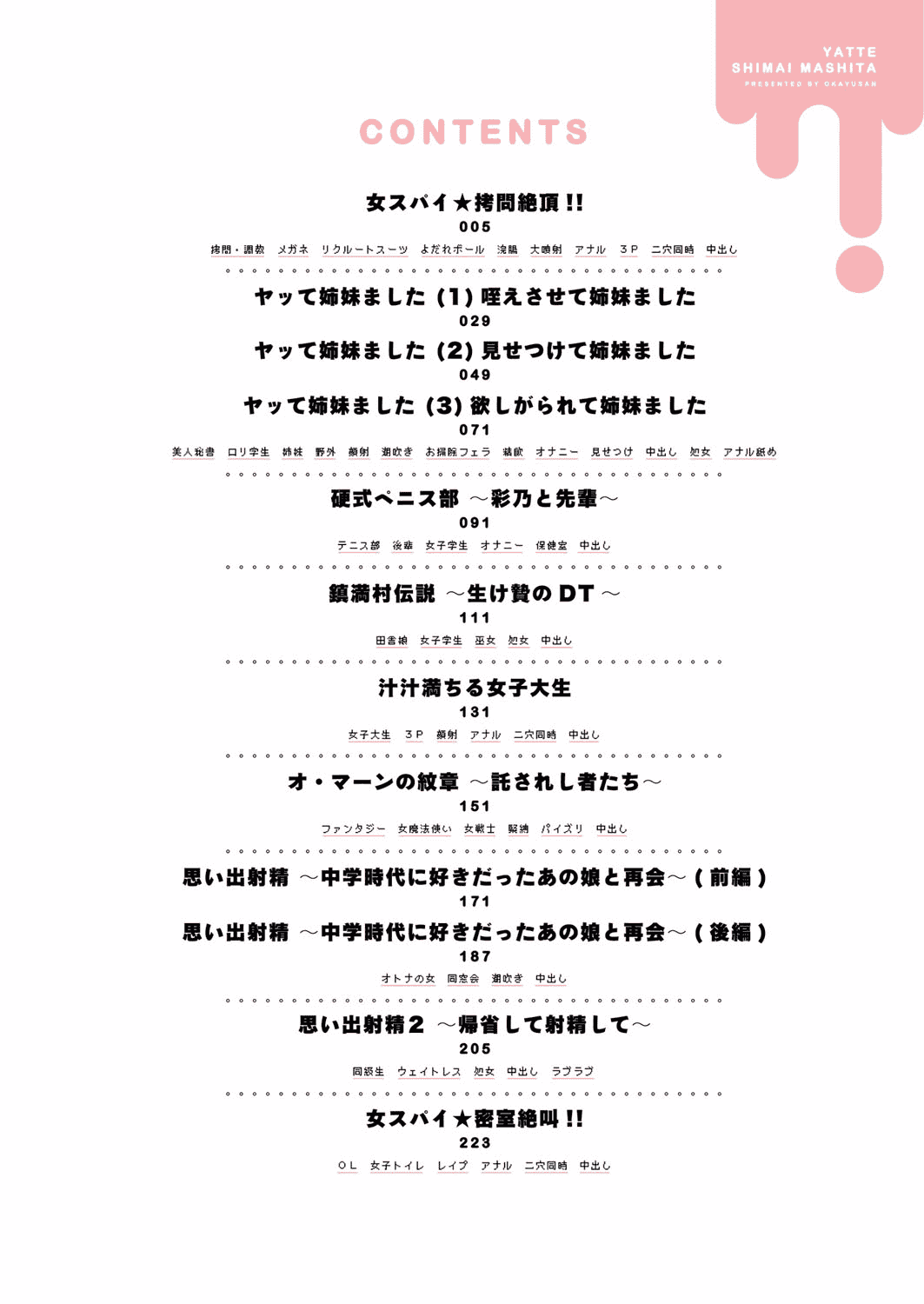 汉化版-[おかゆさん] ヤッて姉妹ました_第1集