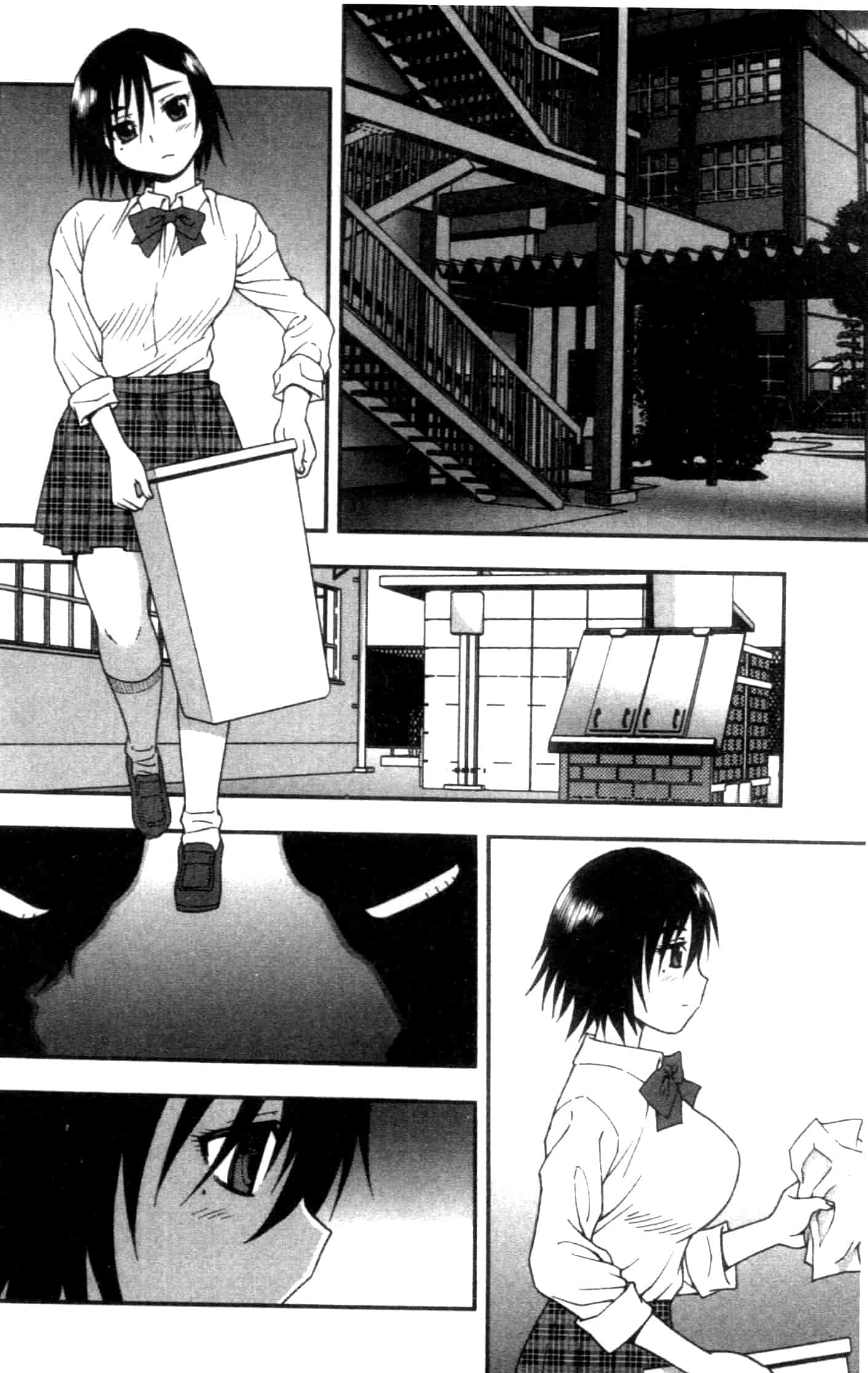 汉化版-[しのざき嶺] 女子校生哀虐の鎖_第1集