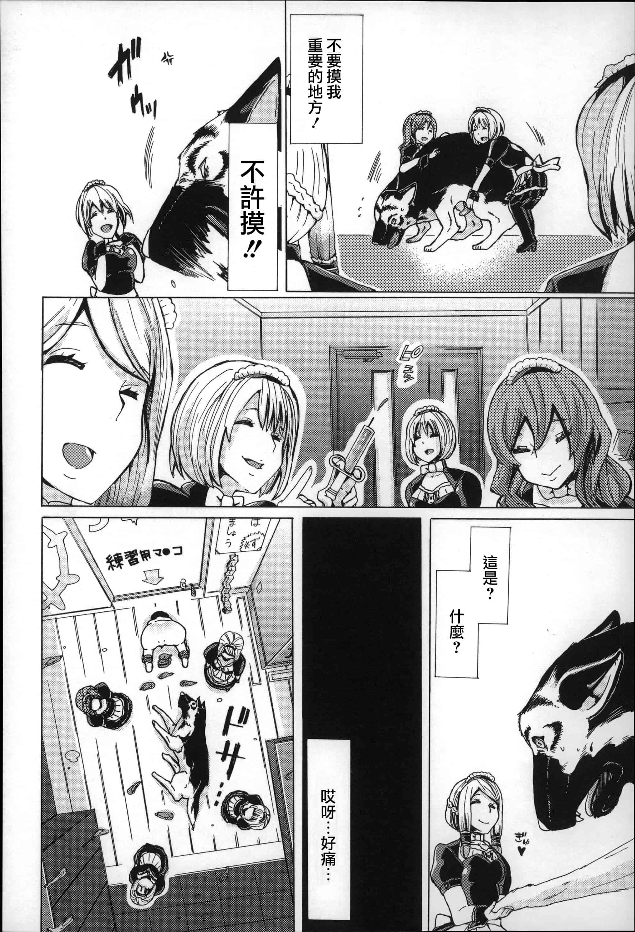 汉化版-[チキコ] 獣姦肉便器「かすみ」_第3集
