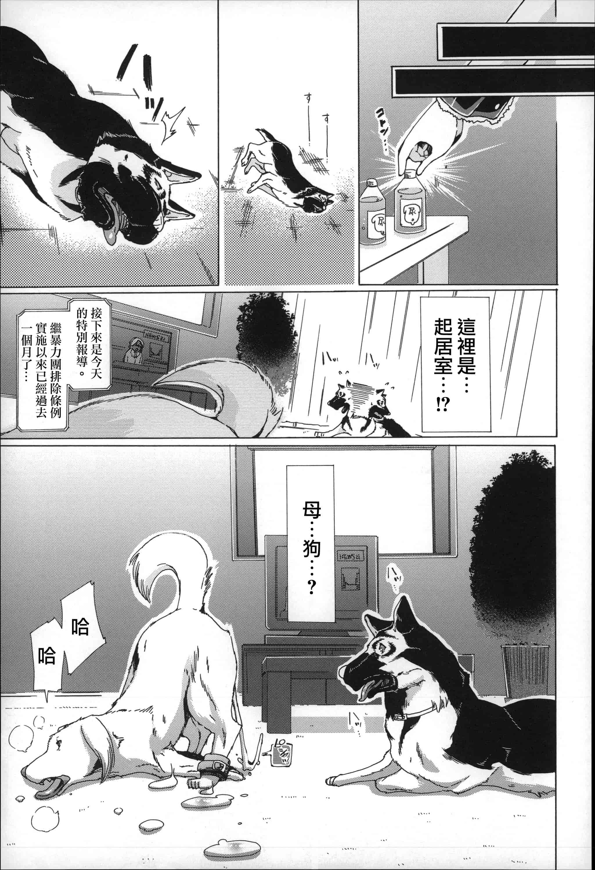 汉化版-[チキコ] 獣姦肉便器「かすみ」_第3集