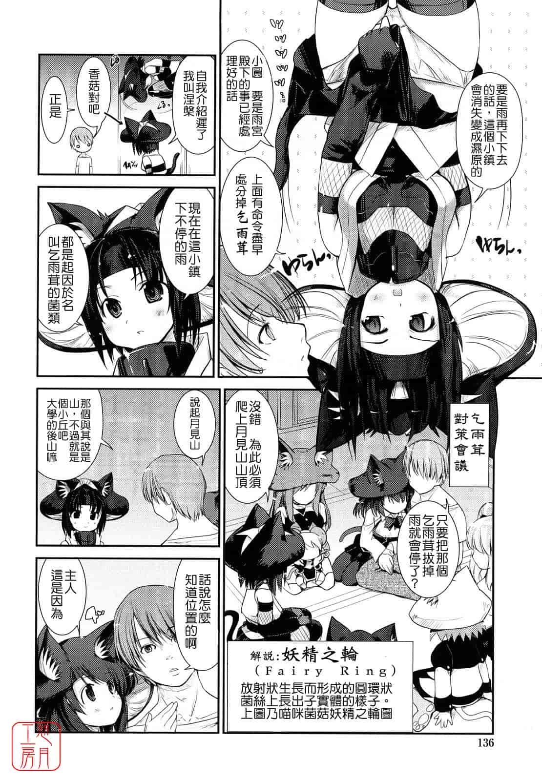 汉化版-[にびなも凸面体] ネコキノと雨の町_第4集