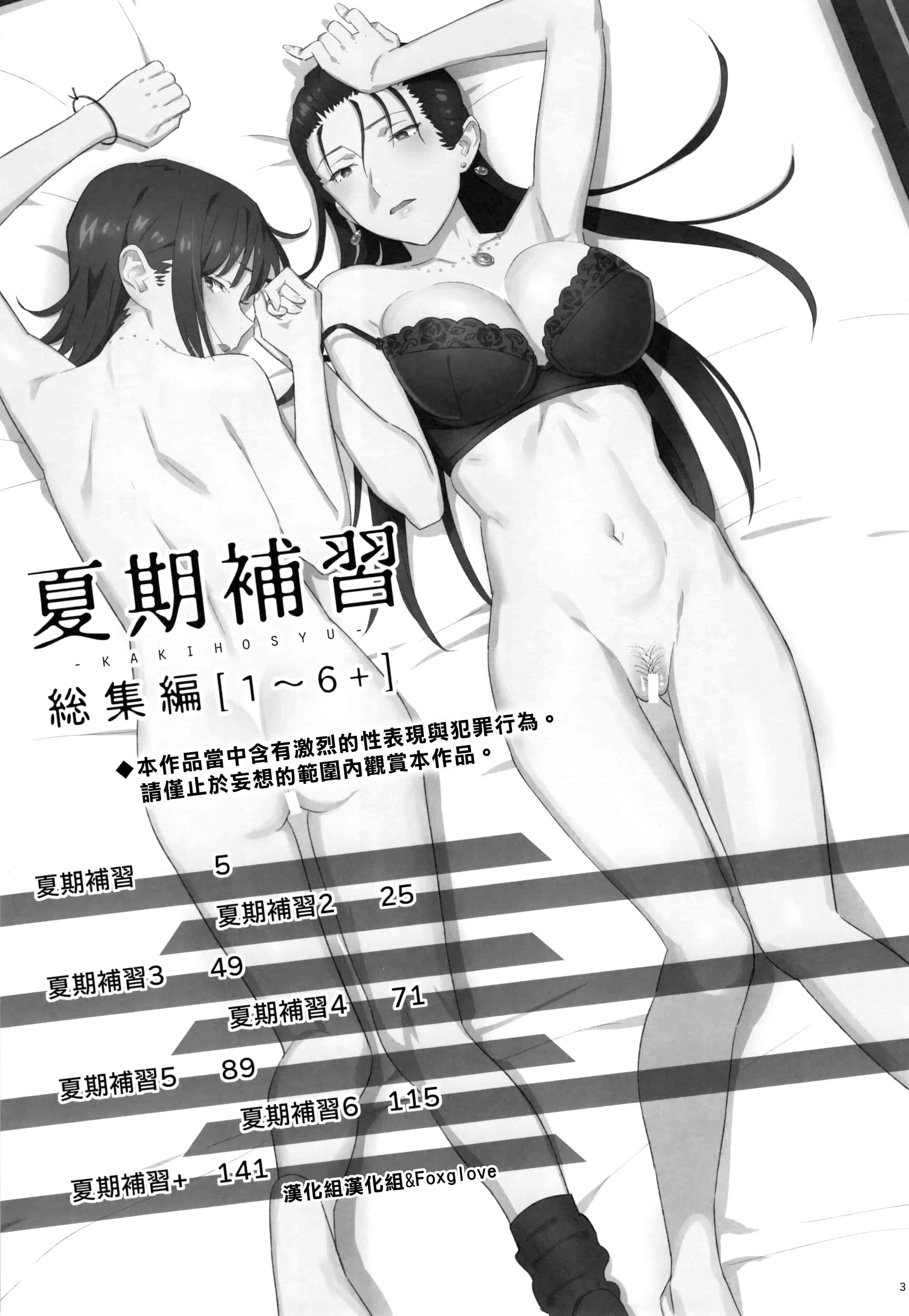 汉化版-[ひとのふんどし] 夏期補習 【総集編1～6+】_第1集