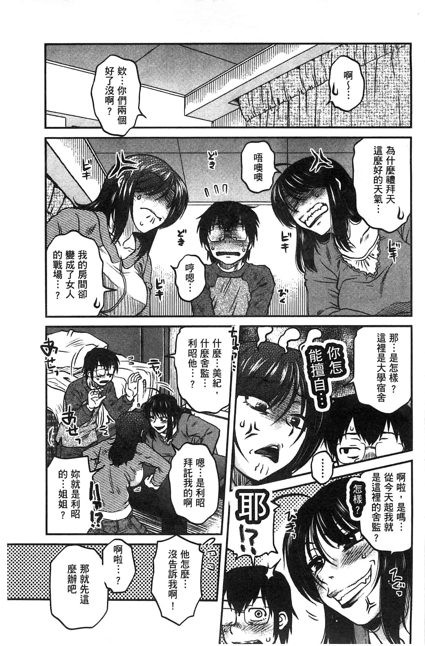 汉化版-(成年コミック) [胡桃屋ましみん] あねかのガチハメはーれむ 淫姊女友真槍實彈後宮紀實 [風的工房]_第2集