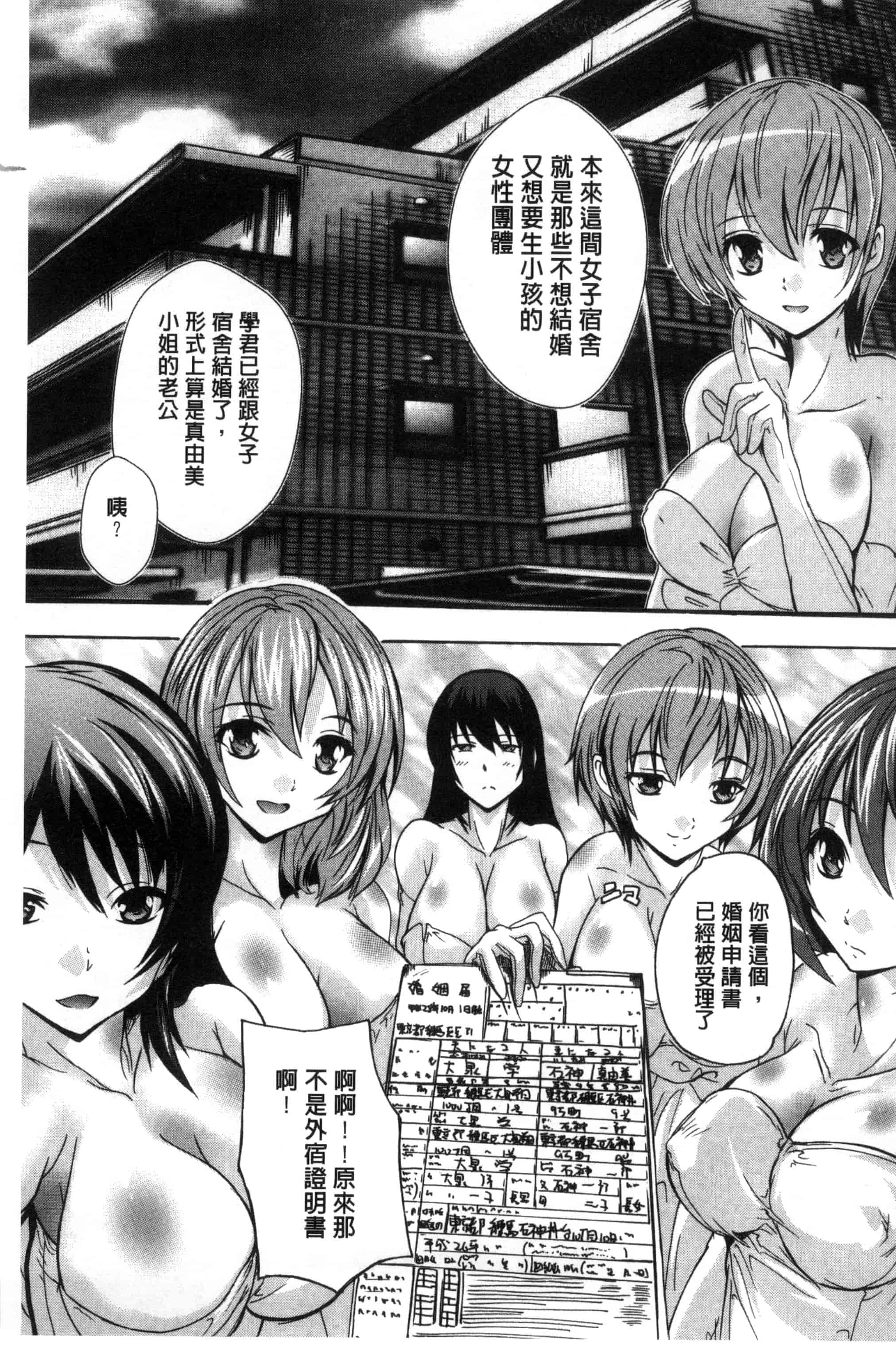汉化版-[奈塚Q弥] 住民全員妊娠希望！？ 女子寮管理人 [風的工房] C3202_第4集