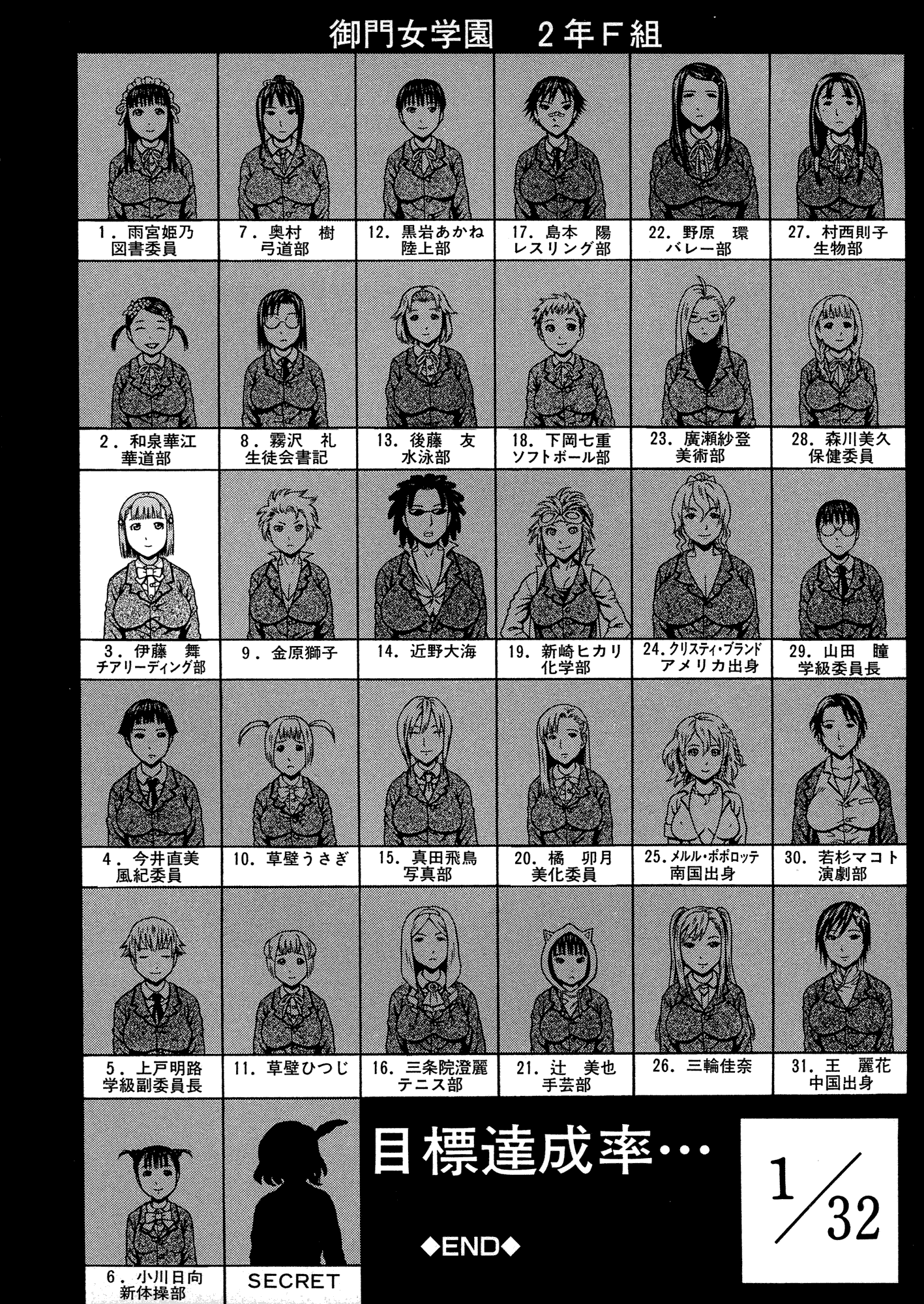 汉化版-[蛇光院三郎] 2年F組全員性交_第1集