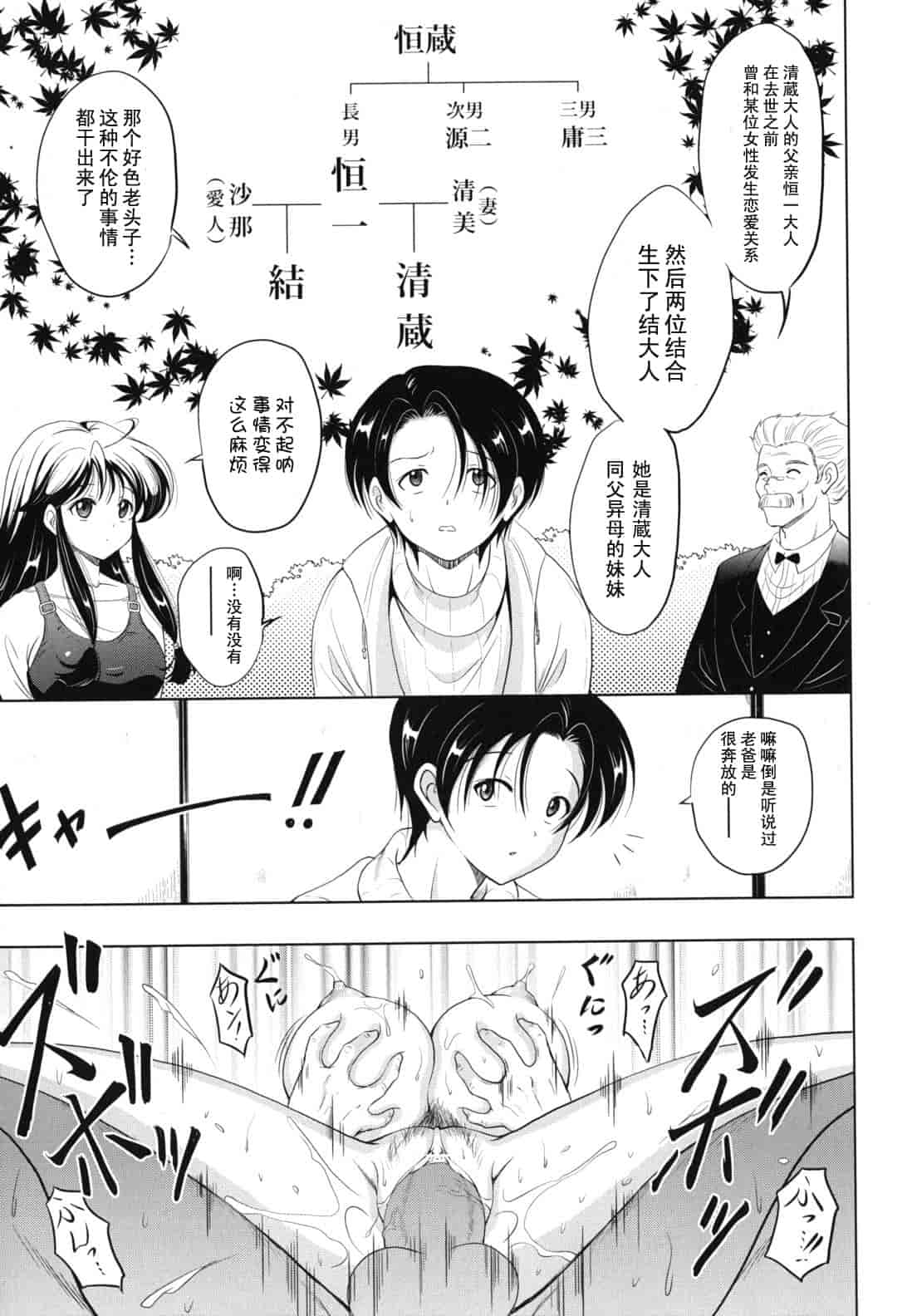 汉化版-[錦ヶ浦鯉三郎] 大相姦家族_第1集