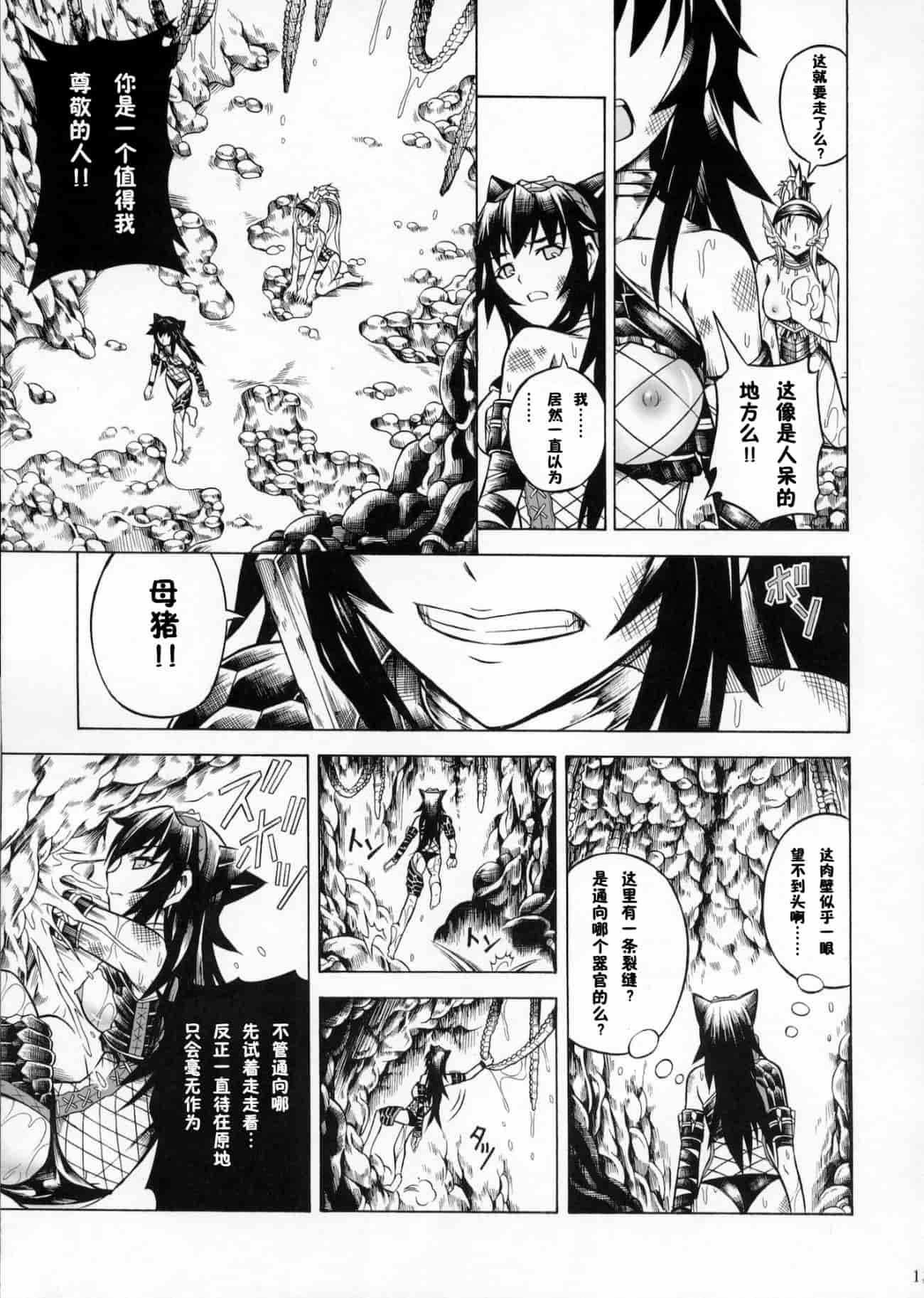 汉化版-[魔狩十織] ソロハンター達の生態_第2集