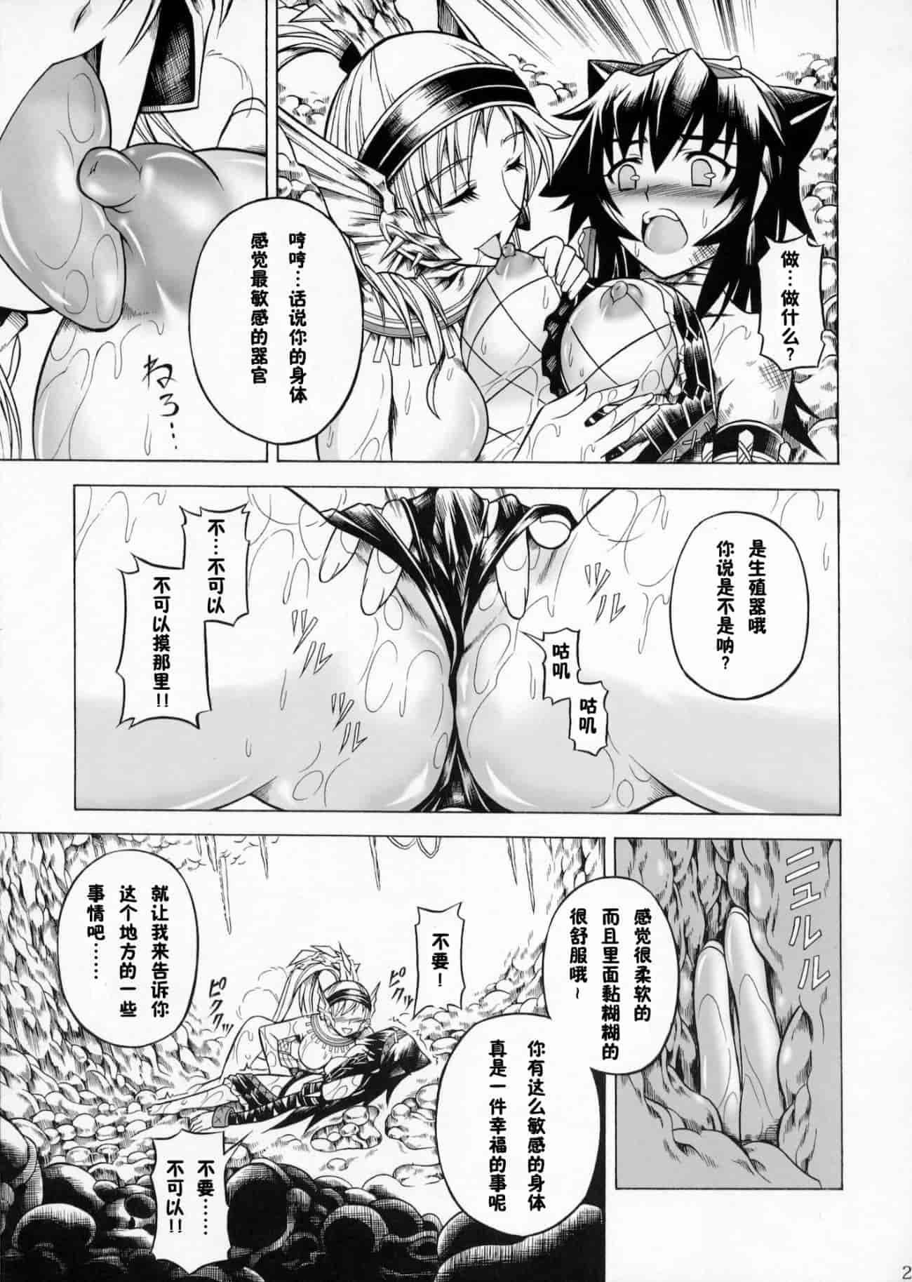 汉化版-[魔狩十織] ソロハンター達の生態_第2集