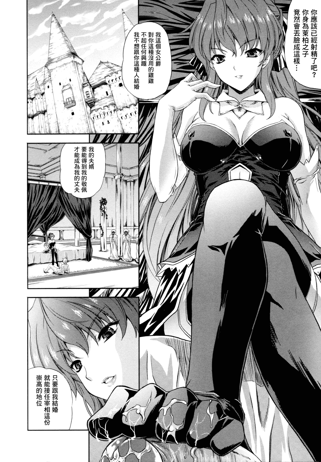 汉化版-[個性陰暗個人漢化] [七瀬瑞穂] ILIAS -狂艶の宴-_第1集