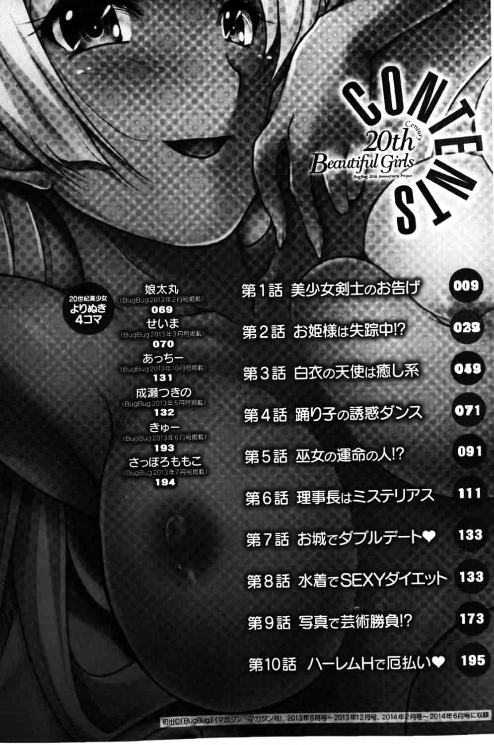 汉化版-[西崎えいむ] 20世紀美少女 ~日常編は学園ハーレム!~_第1集