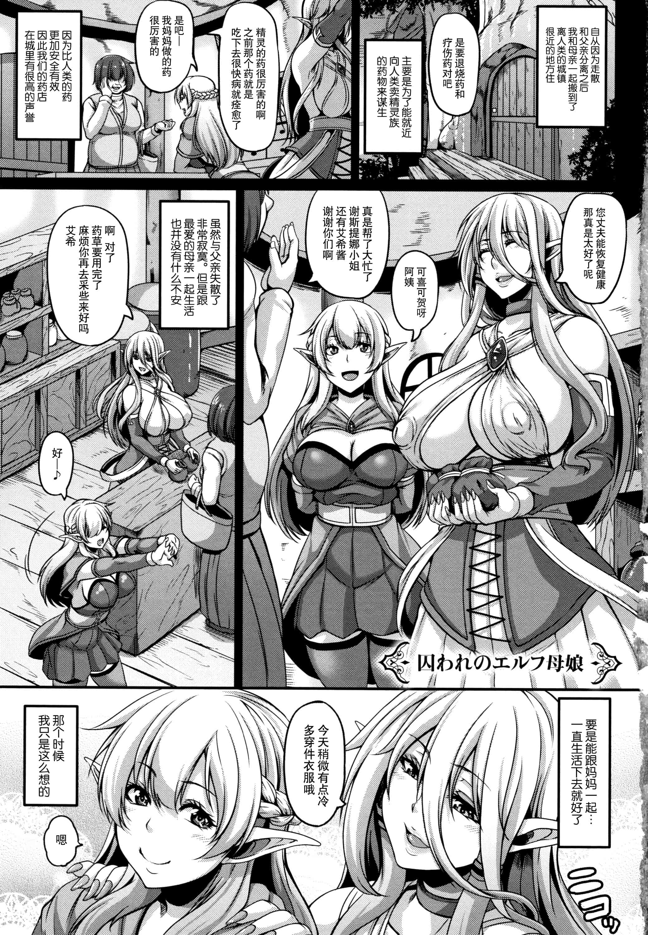 汉化版-[一弘] 愛嬢の淫辱エルフ[贝尔西行寺个人汉化]_第1集