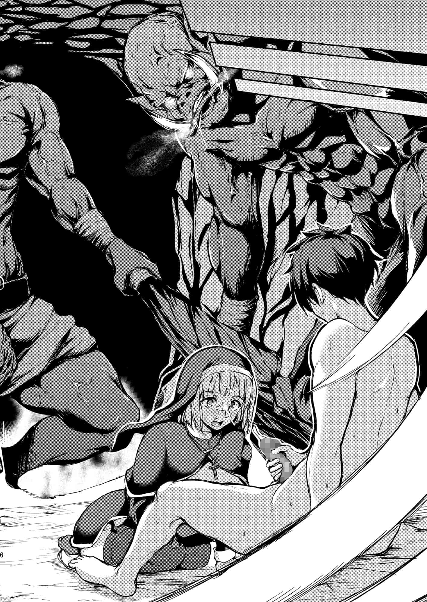 汉化版-【鬼畜王汉化组】 [しまぱん (立花オミナ)] 異世界ハーレム物語 総集編1 (オリジナル) [DL版]_第1集