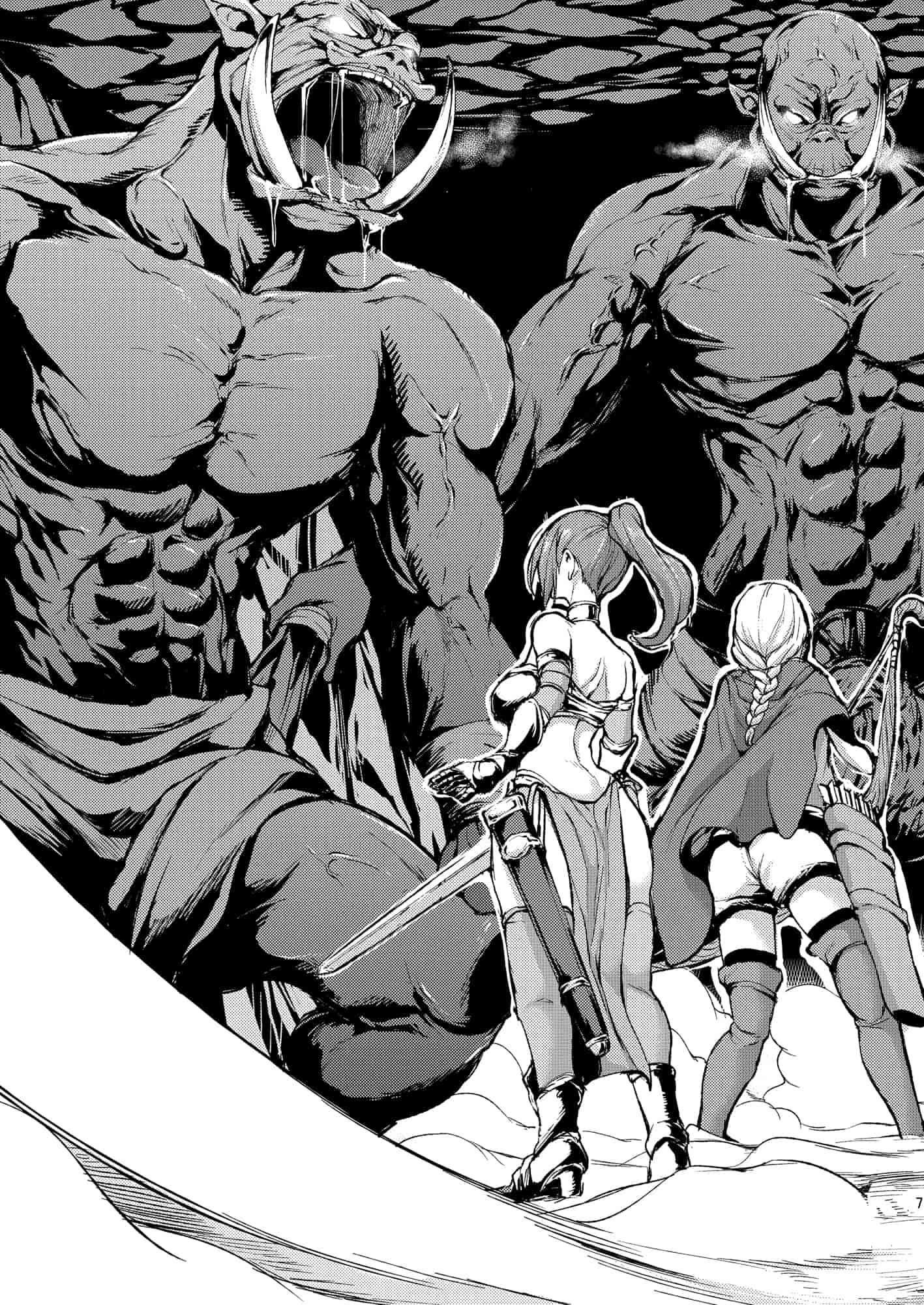 汉化版-【鬼畜王汉化组】 [しまぱん (立花オミナ)] 異世界ハーレム物語 総集編1 (オリジナル) [DL版]_第1集
