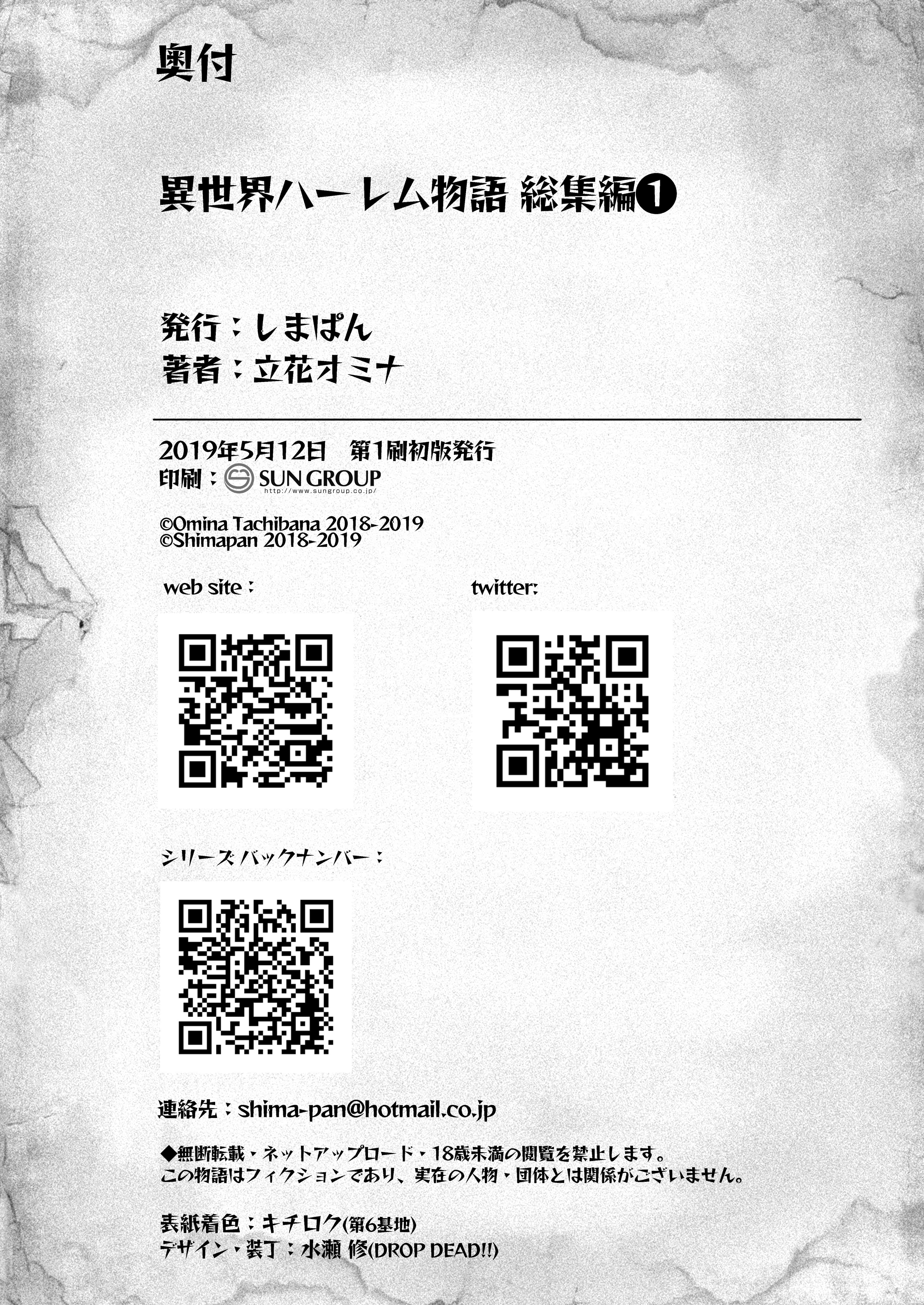 汉化版-【鬼畜王汉化组】 [しまぱん (立花オミナ)] 異世界ハーレム物語 総集編1 (オリジナル) [DL版]_第7集