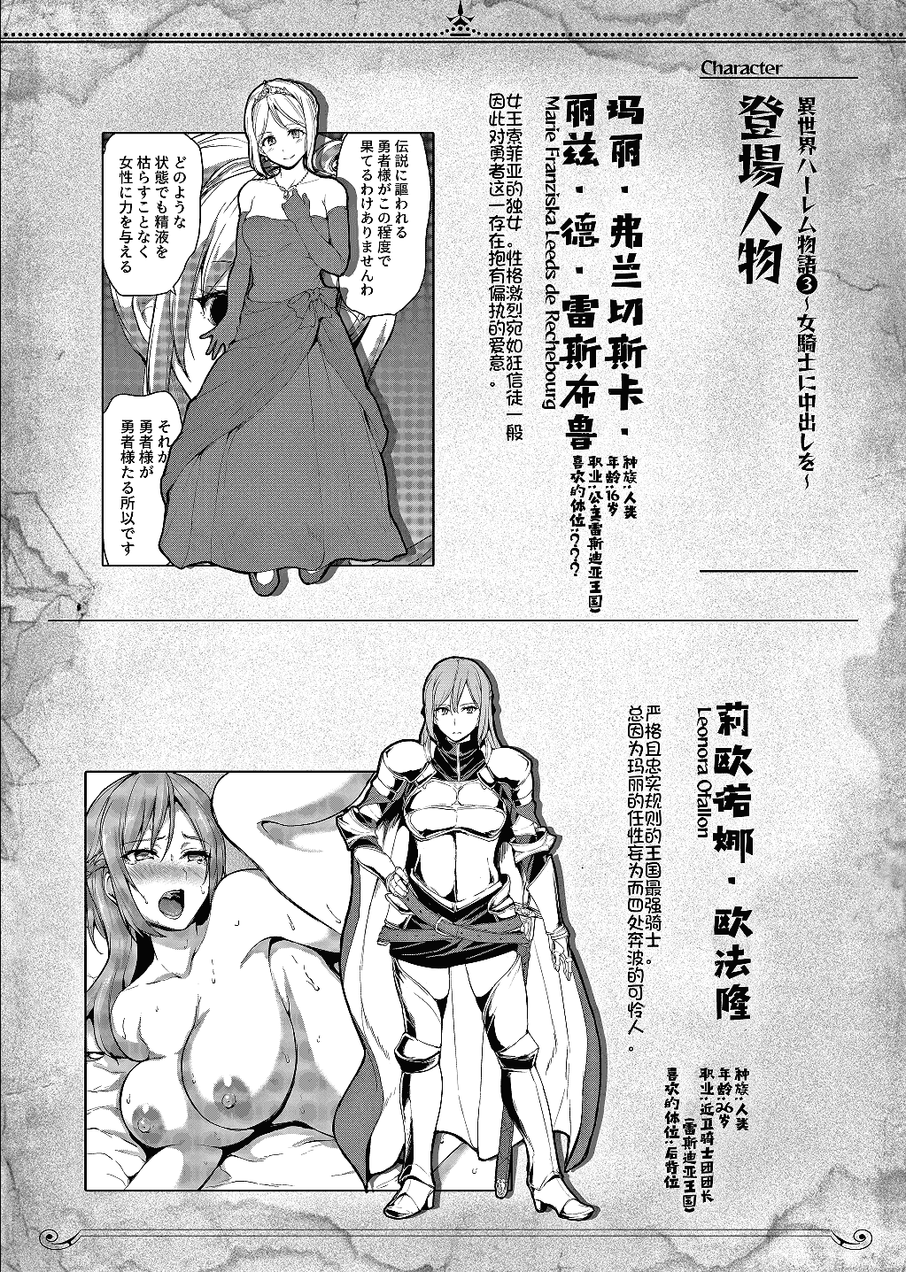 汉化版-【鬼畜王汉化组】 [しまぱん (立花オミナ)] 異世界ハーレム物語 総集編1 (オリジナル) [DL版]_第1集