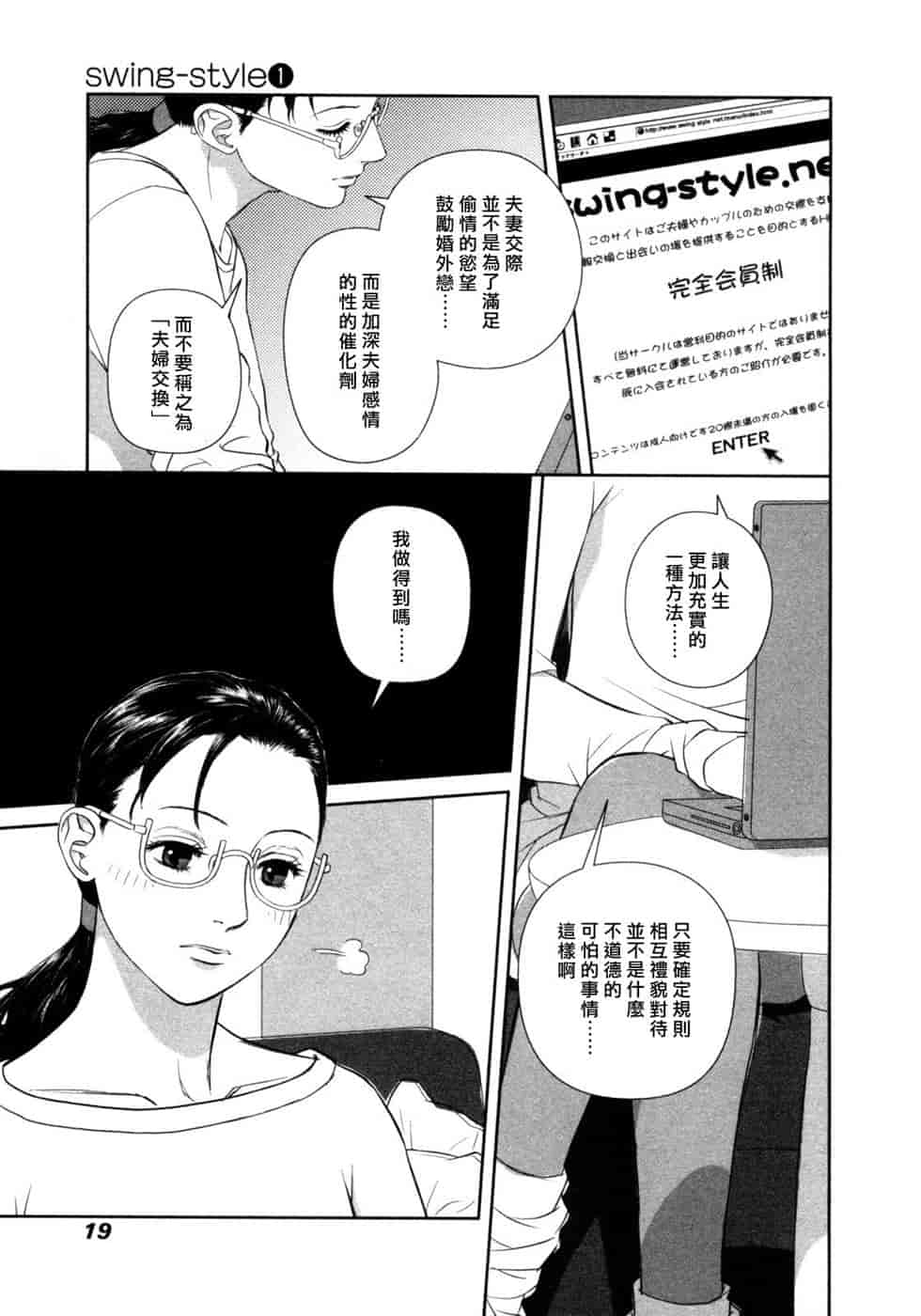 汉化版-[唯登詩樹] swing-style (1~3漢化)_第1集
