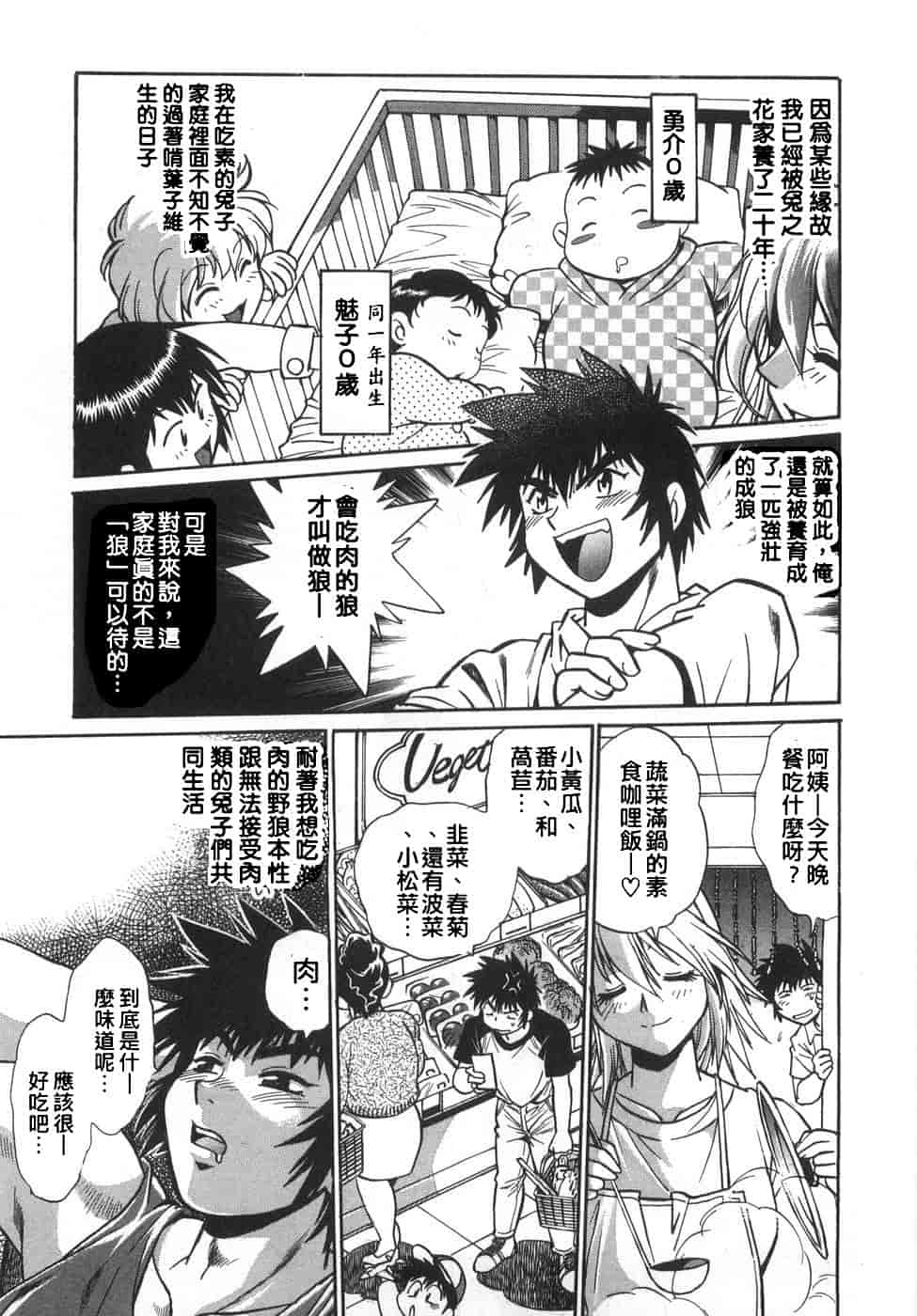 汉化版-[真鍋譲治] お肉でCHU(无水印版)_第1集