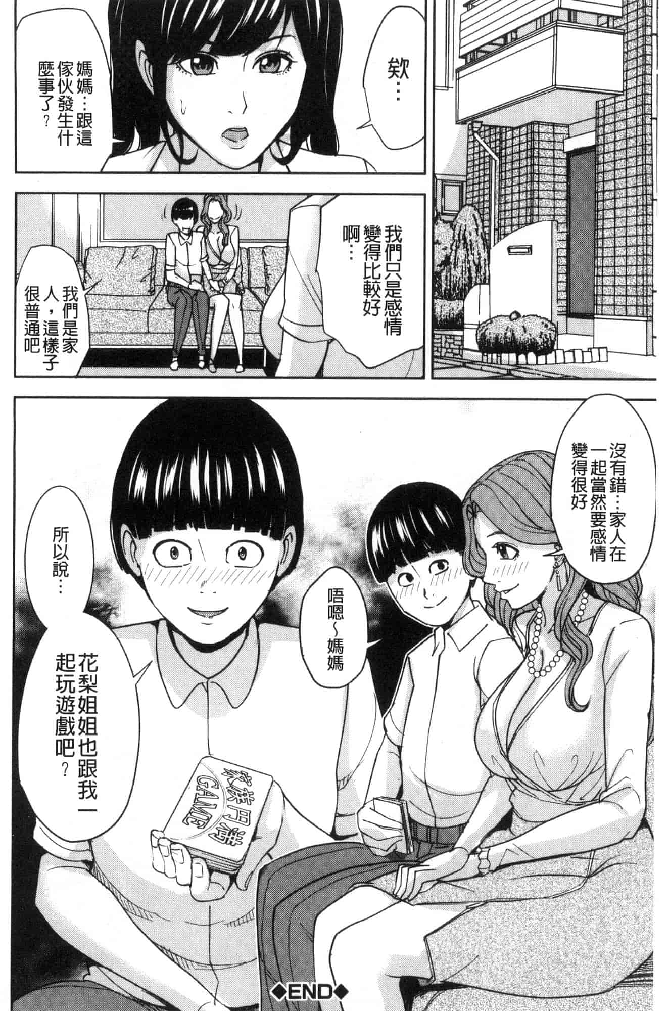 汉化版-[舞六まいむ] 家族相姦ゲーム 家族相姦遊戲 [風的工房] C3600_第2集