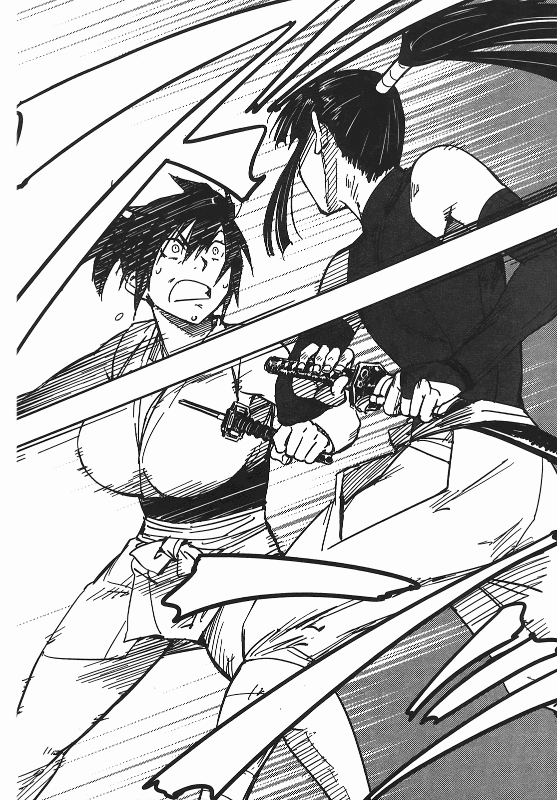 汉化版-[山田秀樹] 魔乳秘剣帖 Vol.05_第6集