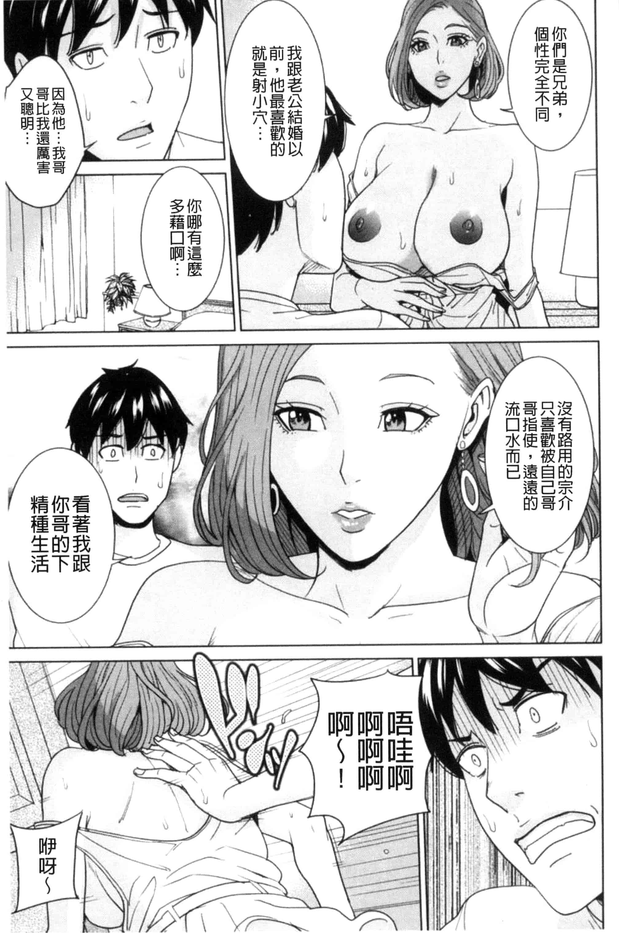 汉化版-(成年コミック) [舞六まいむ] 兄嫁ビッチライフ 兄嫂淫蕩女性生活 [風與夜陌製做] C3281_第2集