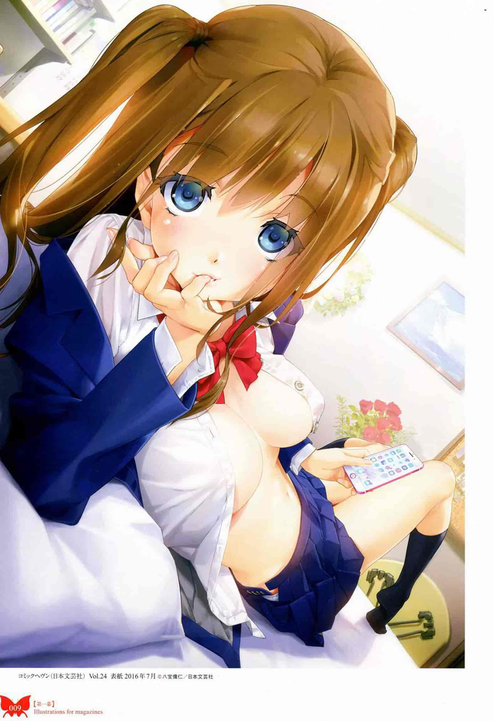 汉化版-[八宝備仁] 八宝備仁画集 紅蝶(ほてり) [全彩]_第1集