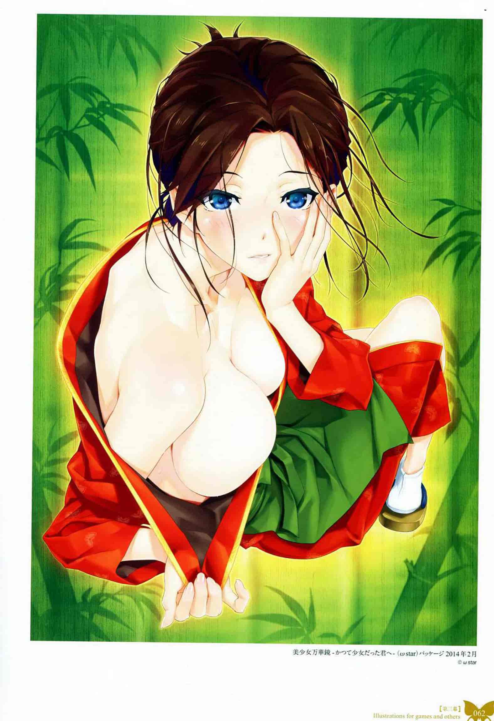 汉化版-[八宝備仁] 八宝備仁画集 紅蝶(ほてり) [全彩]_第3集