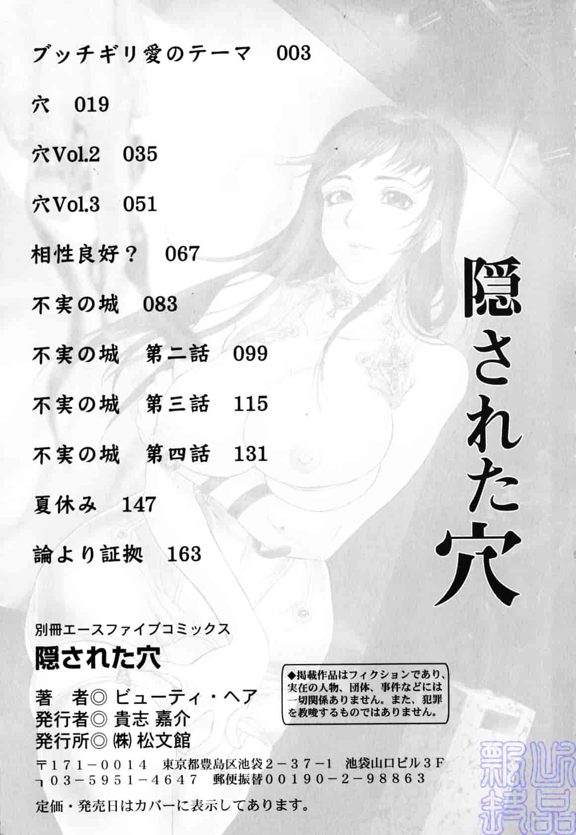 [ビューティ・ヘア] 隠された穴_第5集