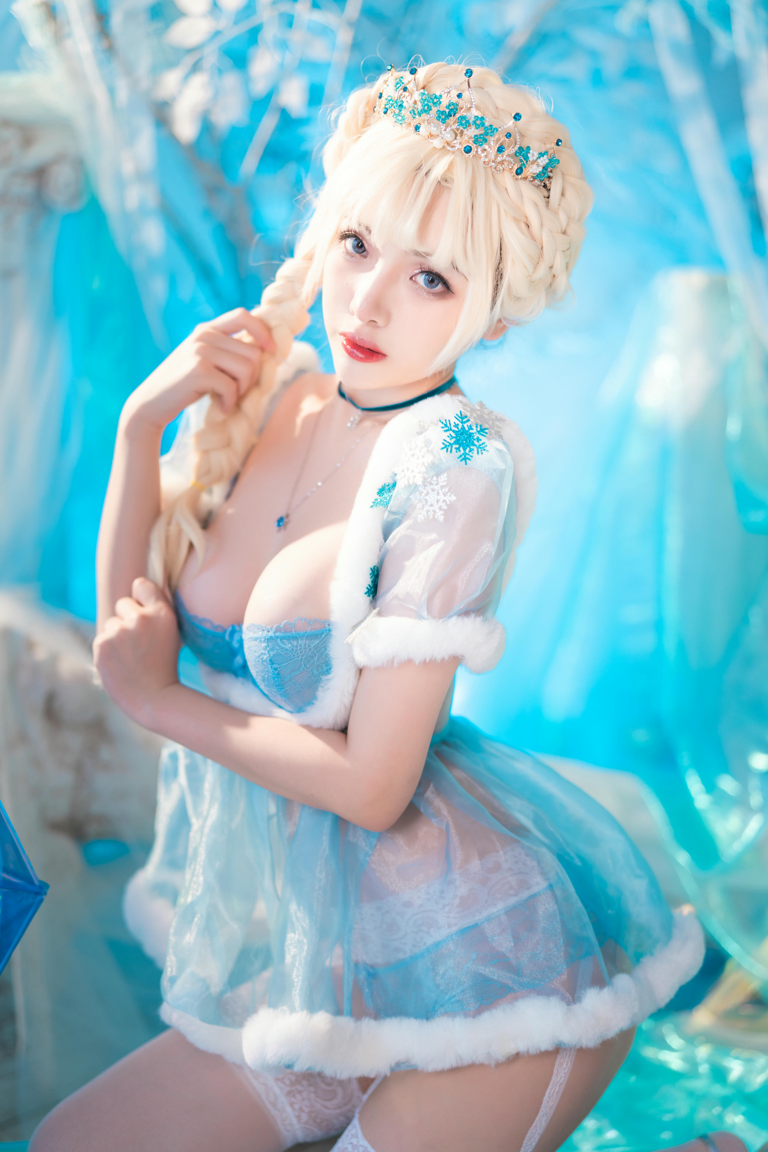 雯妹不讲道理 NO.075 冰雪 [32P 573MB]_第1集