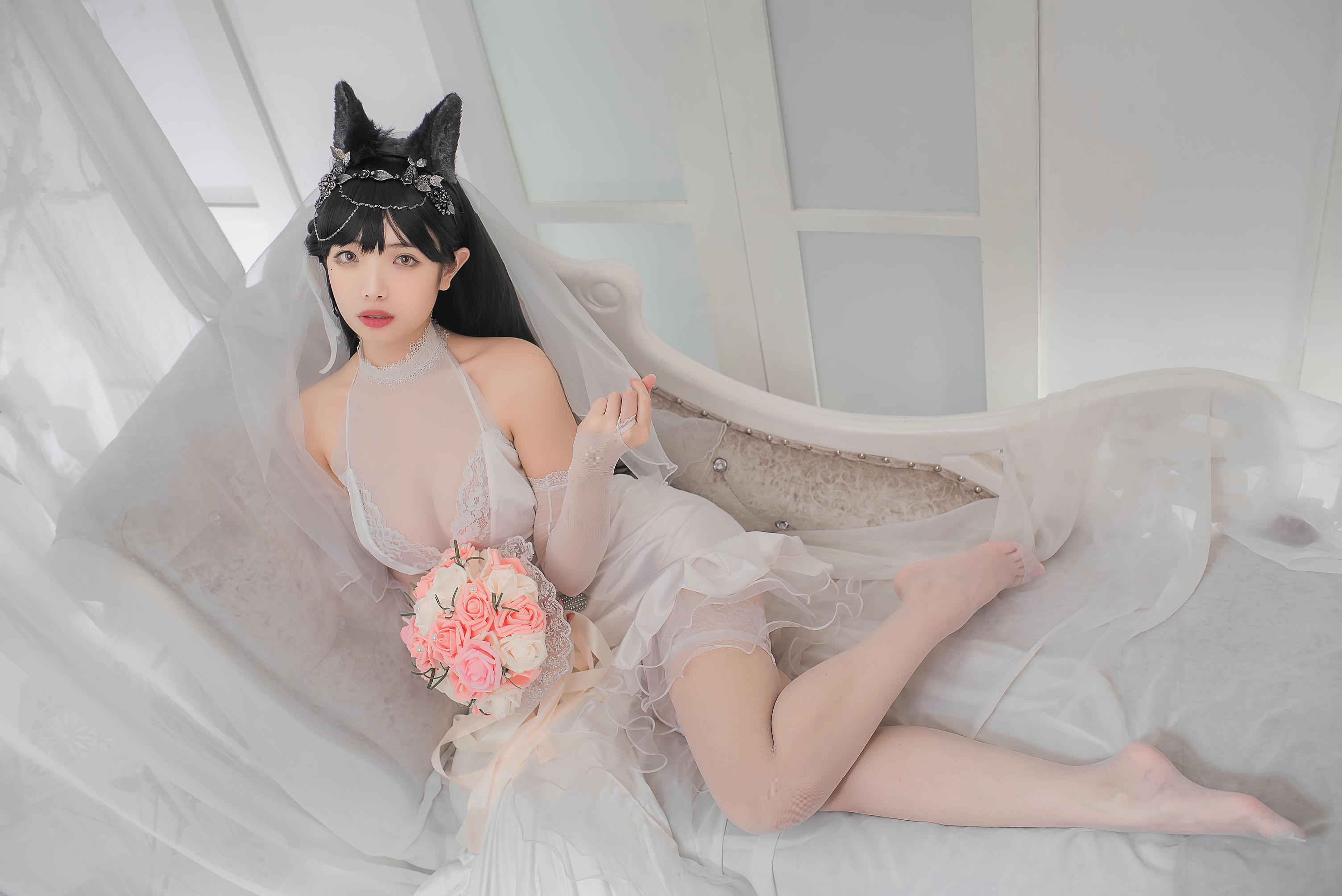 雯妹不讲道理 NO.021 爱宕花嫁 [32P-282MB]_第1集