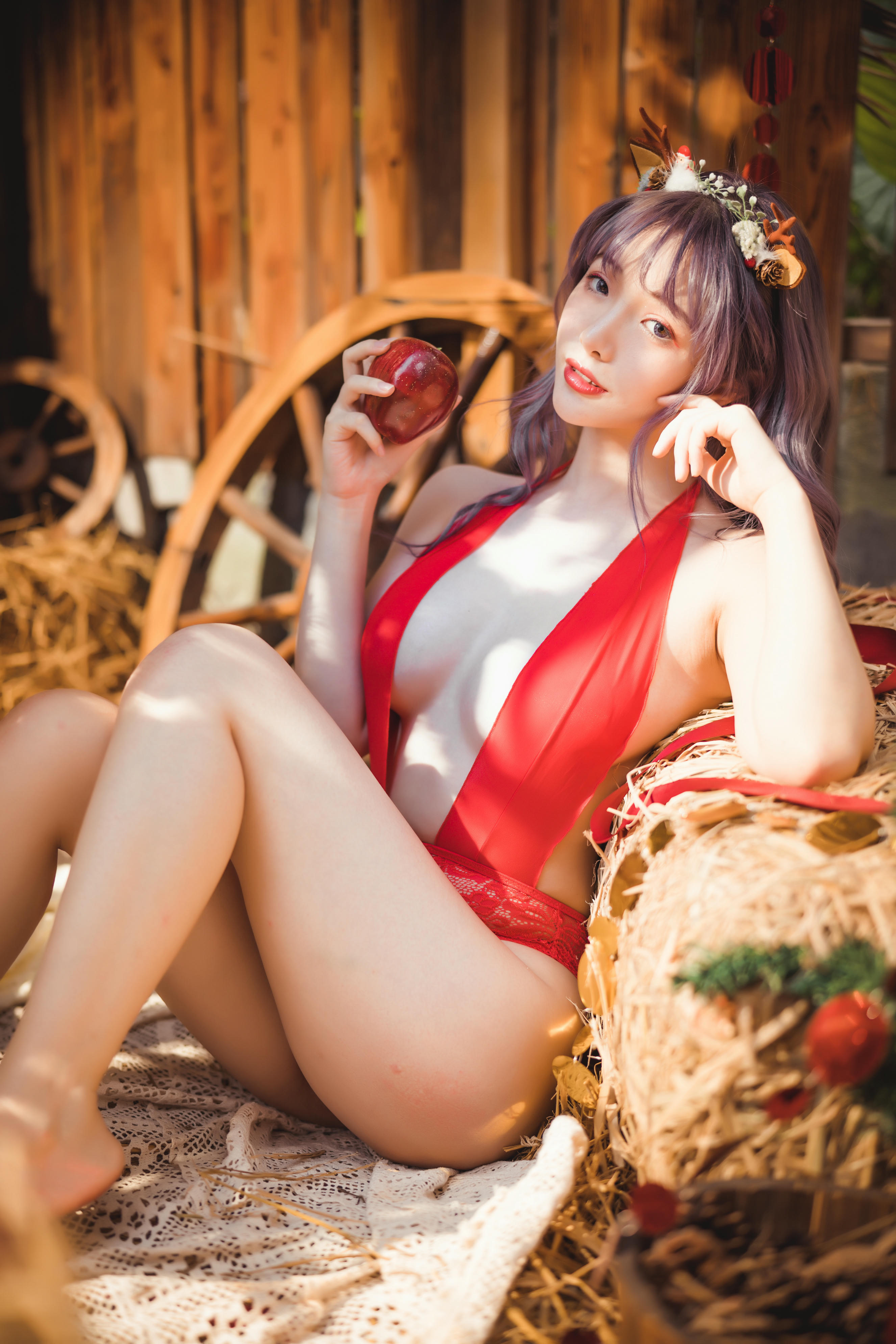 雯妹不讲道理 NO.048 2020圣诞 [30P-562MB]_第2集