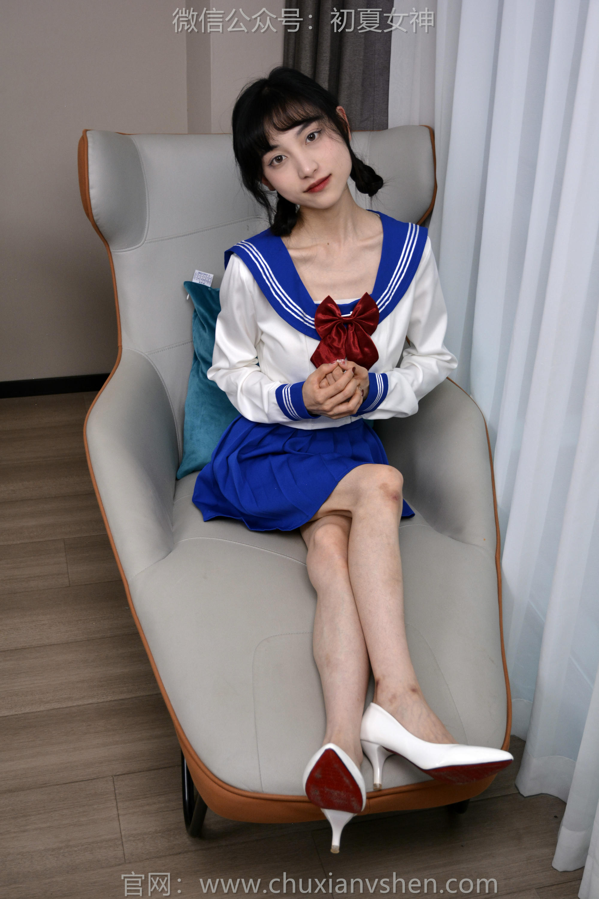 初夏女神 NO.145 柒柒 蓝色妖姬[140P+1V／4.95GB]_第5集