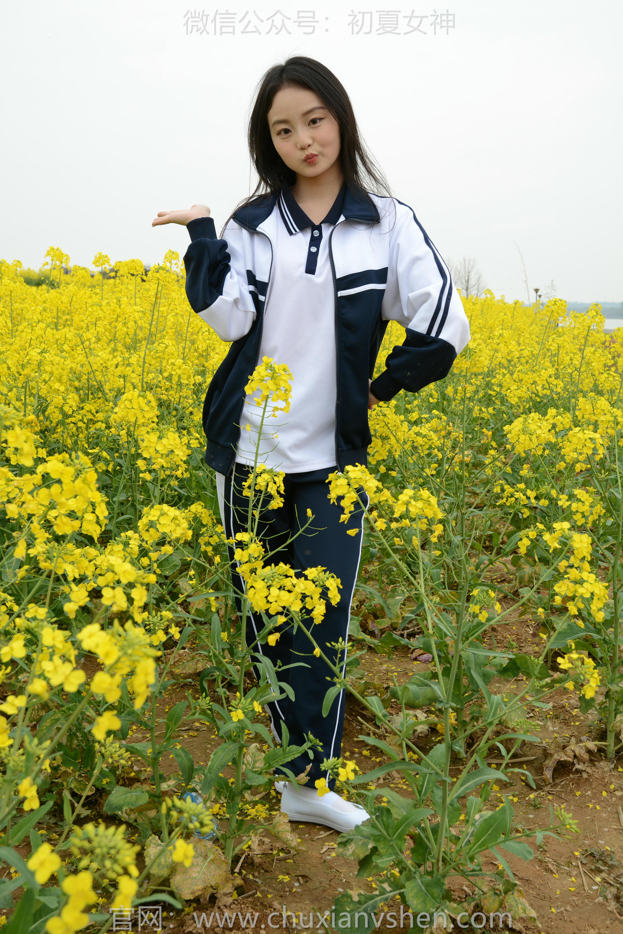 初夏女神 NO.156 双双 油菜花地 [100P1V-3.35GB]_第2集