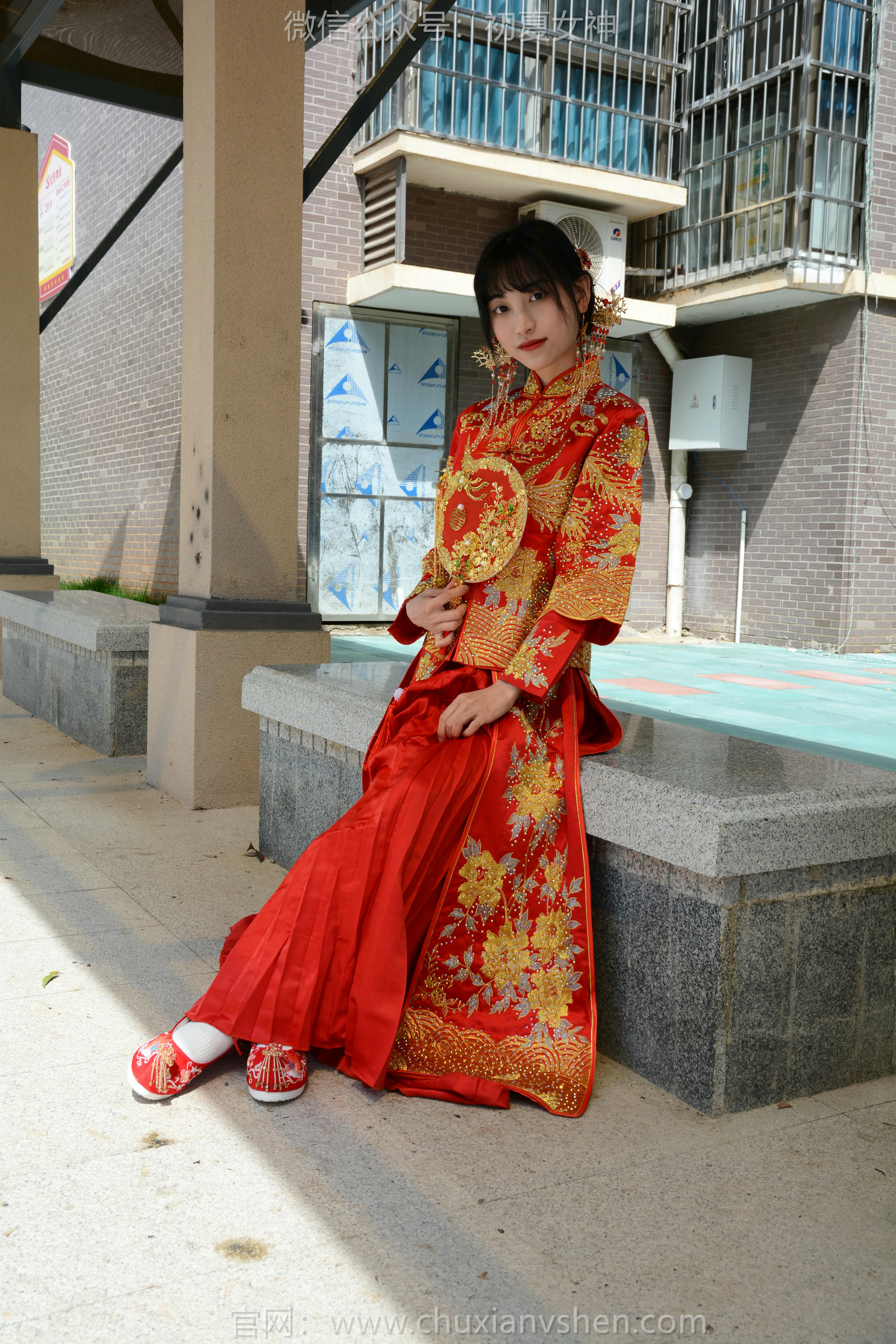 初夏女神 NO.160 柒柒 最美新娘 [140P1V-5.56GB]_第1集