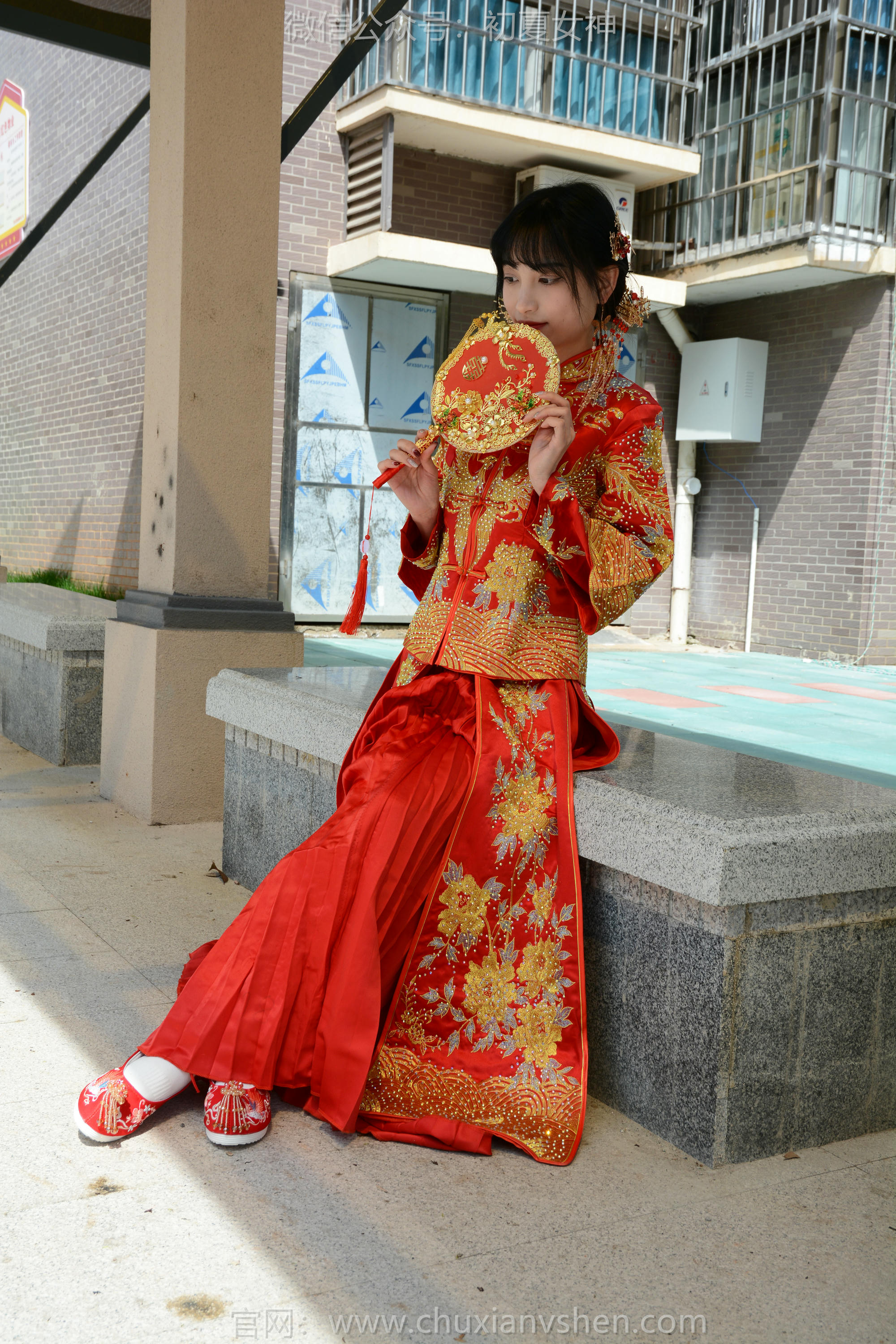 初夏女神 NO.160 柒柒 最美新娘 [140P1V-5.56GB]_第1集
