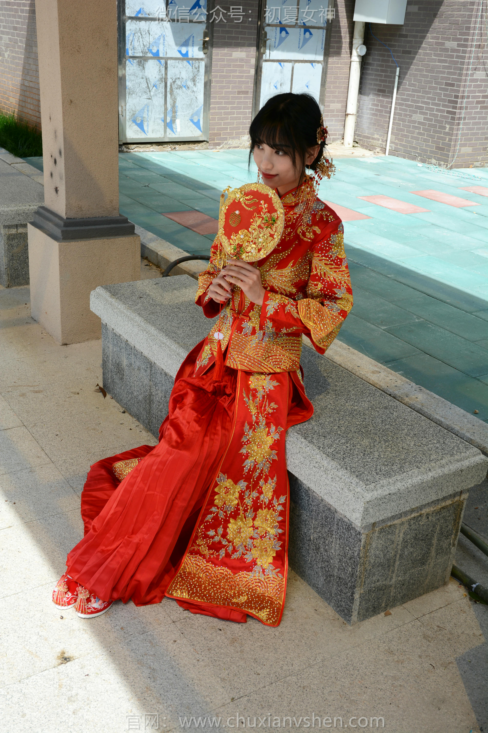 初夏女神 NO.160 柒柒 最美新娘 [140P1V-5.56GB]_第1集