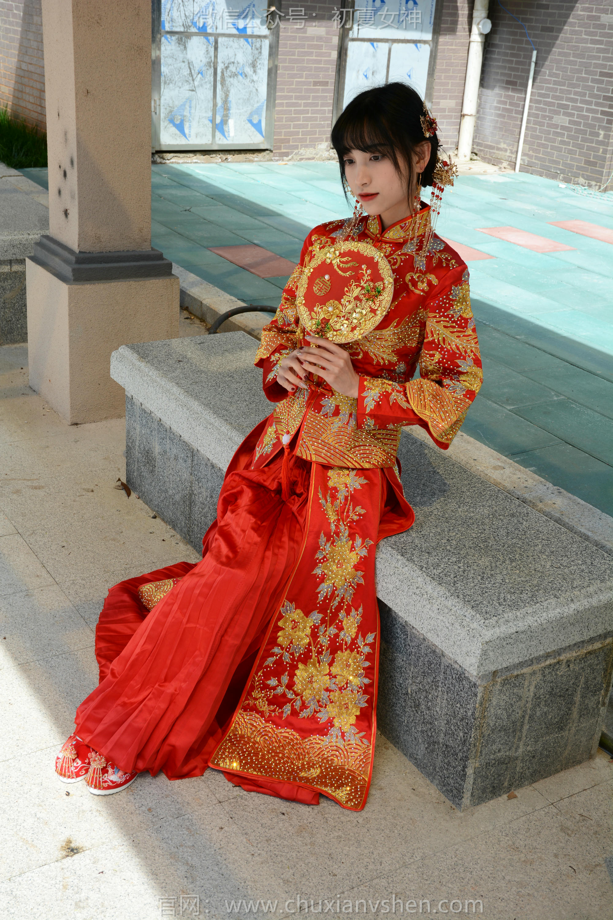 初夏女神 NO.160 柒柒 最美新娘 [140P1V-5.56GB]_第1集