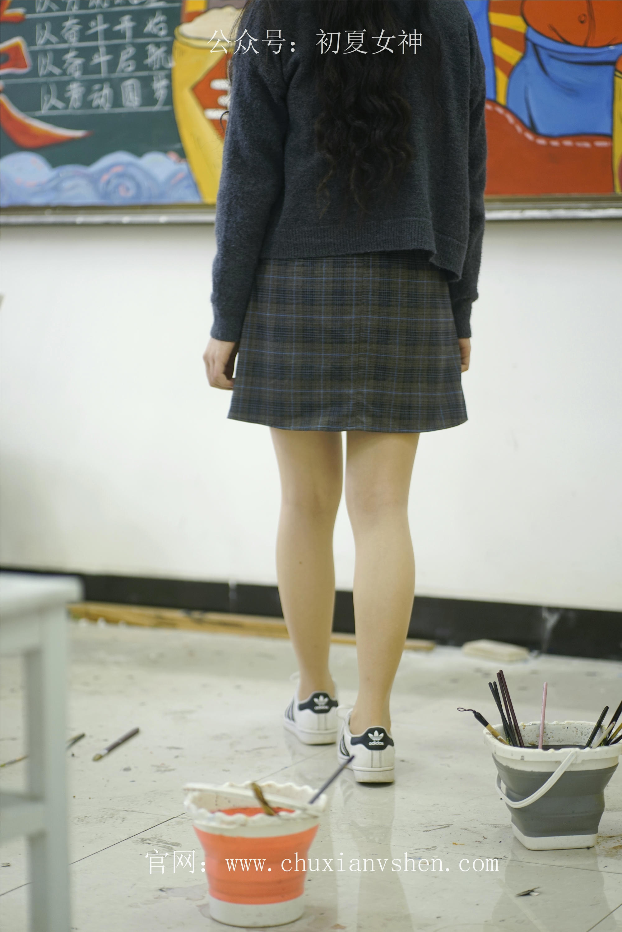 初夏女神 NO.068 欢欢 新晋学妹-校园游览[158P+1V／5.64GB]_第5集