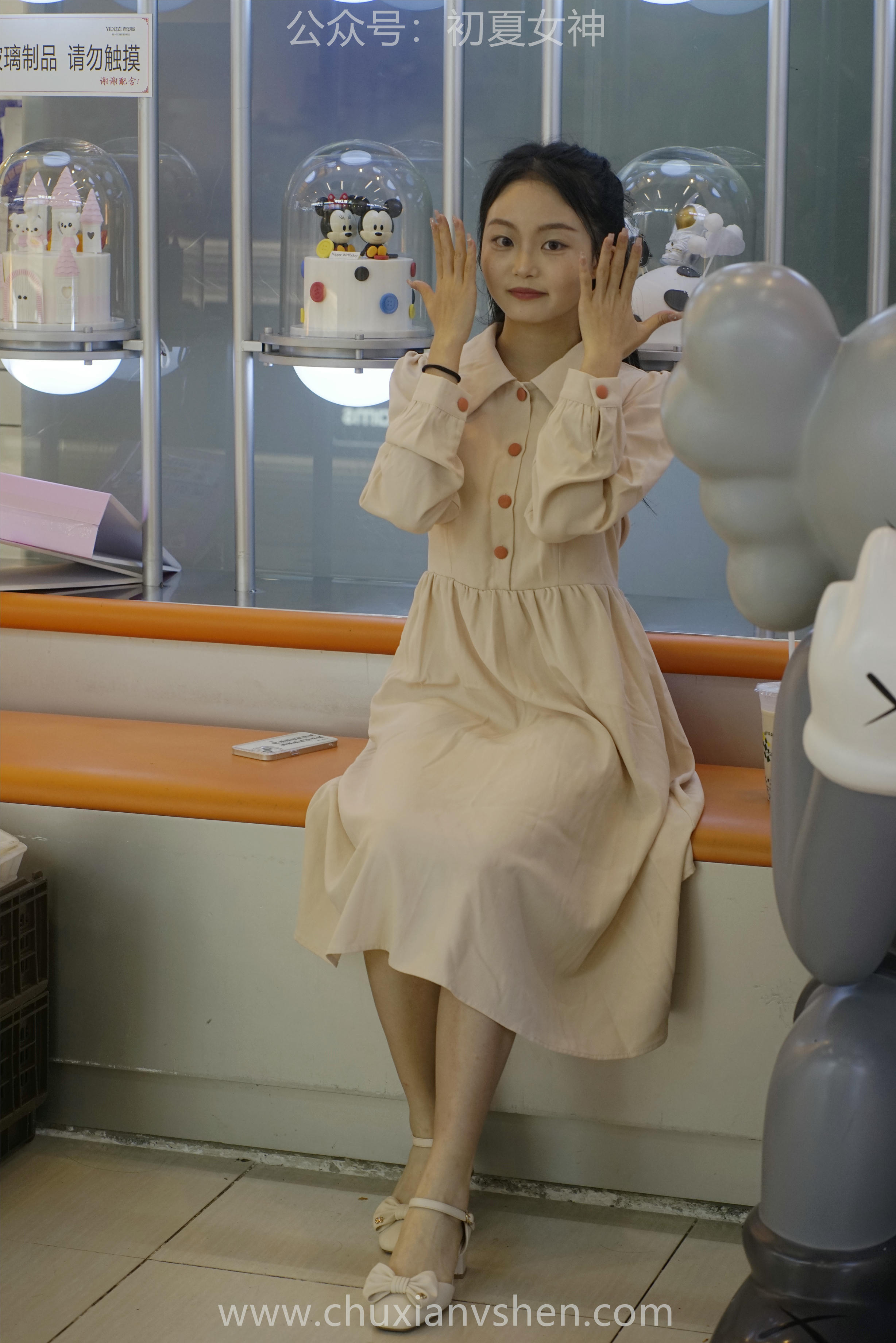 初夏女神 NO.077 双双 偶遇学姐 周末逛商场[120P+1V／6.90GB]_第5集