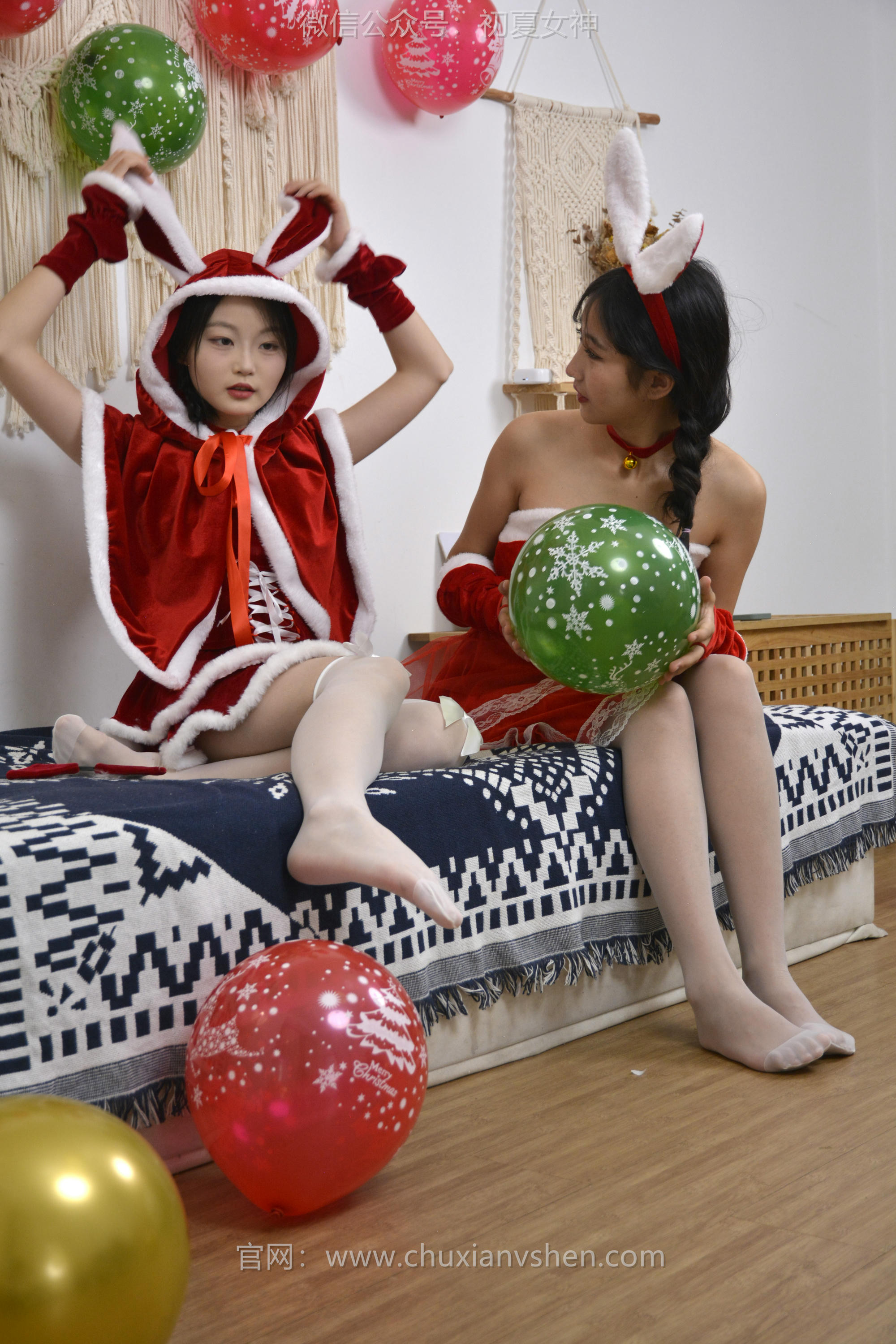 初夏女神 NO.117 点点、双双 圣诞快乐[140P+2V／3.44GB]_第2集