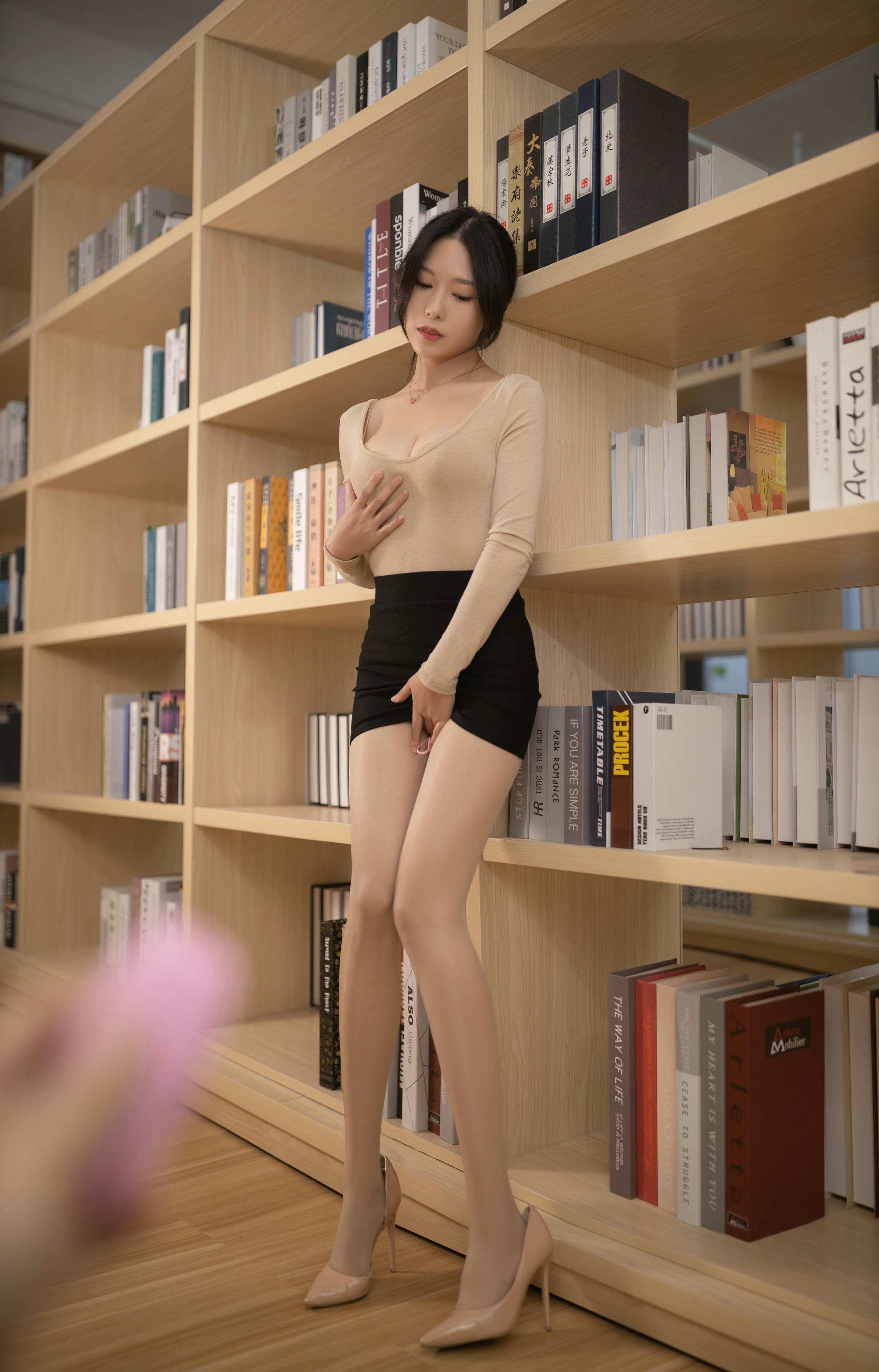 抖娘-利世 NO.084 图书馆事件 [104P-1.30GB]_第2集