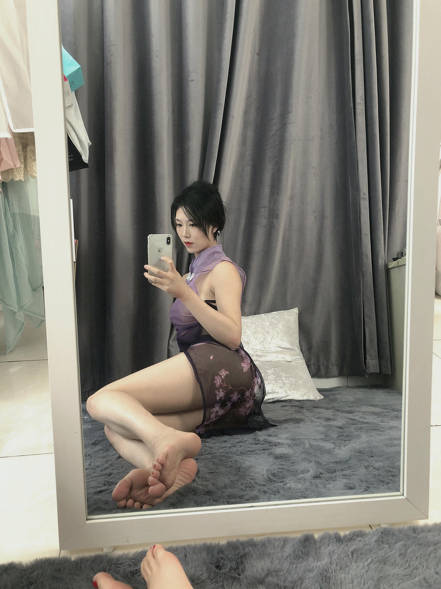 抖娘-利世 NO.124 紫旗袍[34P-1V-198.1M]_第2集
