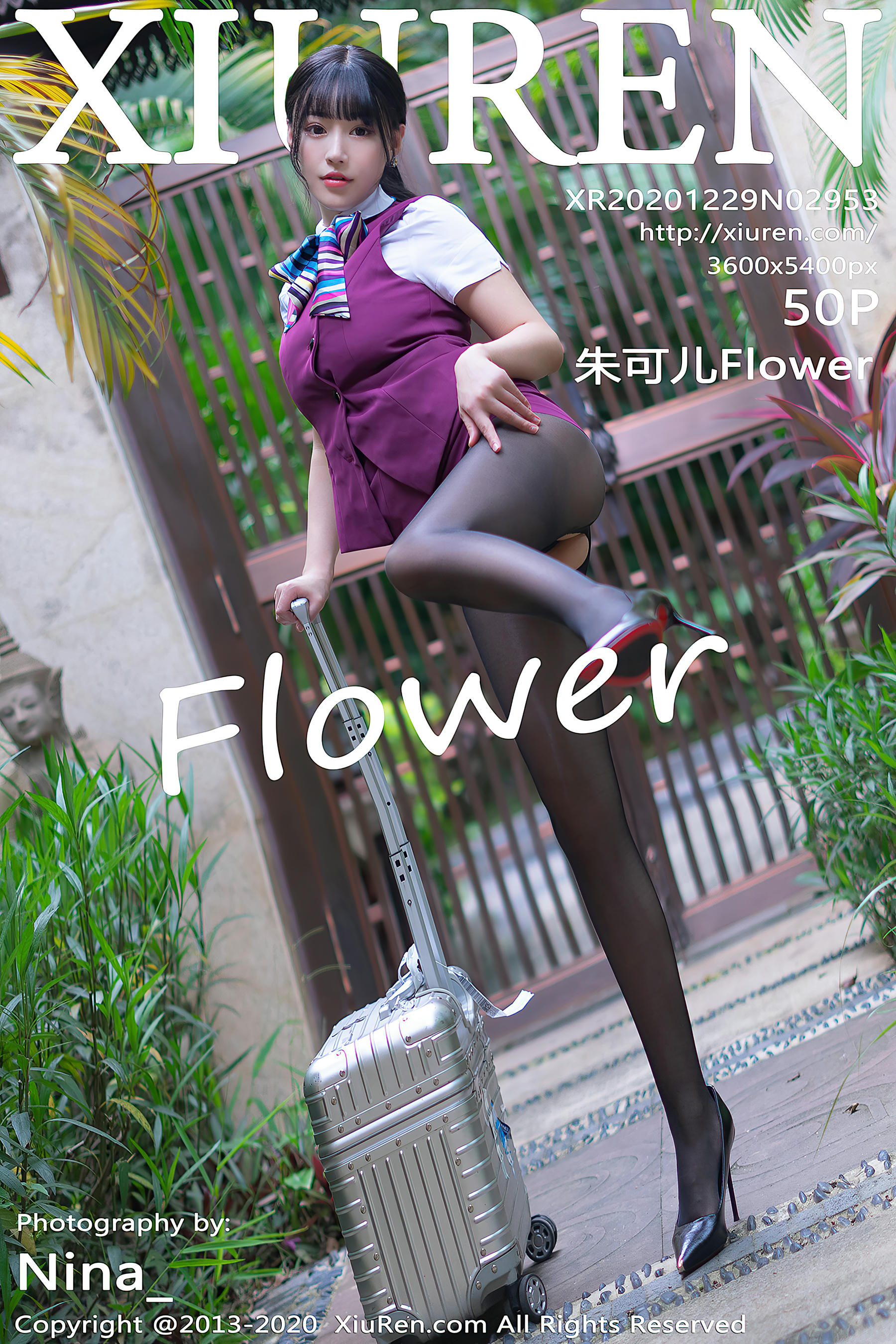 XiuRen秀人网 2020.12.29 NO.2953 朱可儿Flower[50+1P／549MB]_第3集