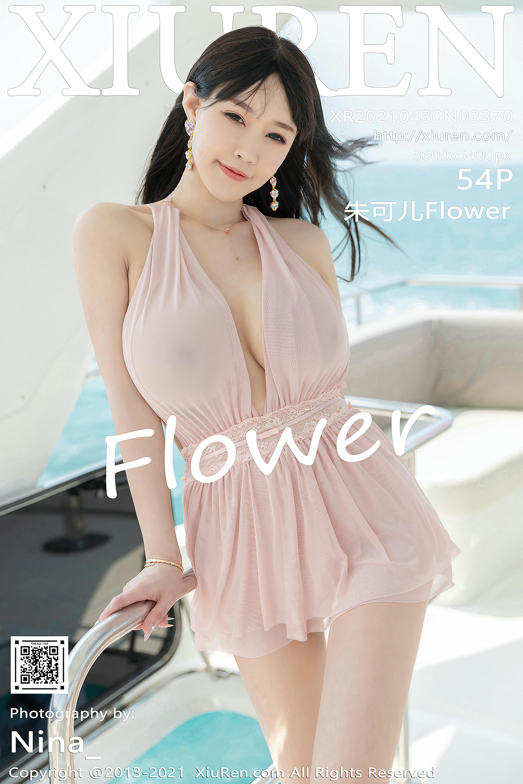 XiuRen秀人网 2021.04.30 NO.3370 朱可儿Flower[54+1P／470MB]_第3集