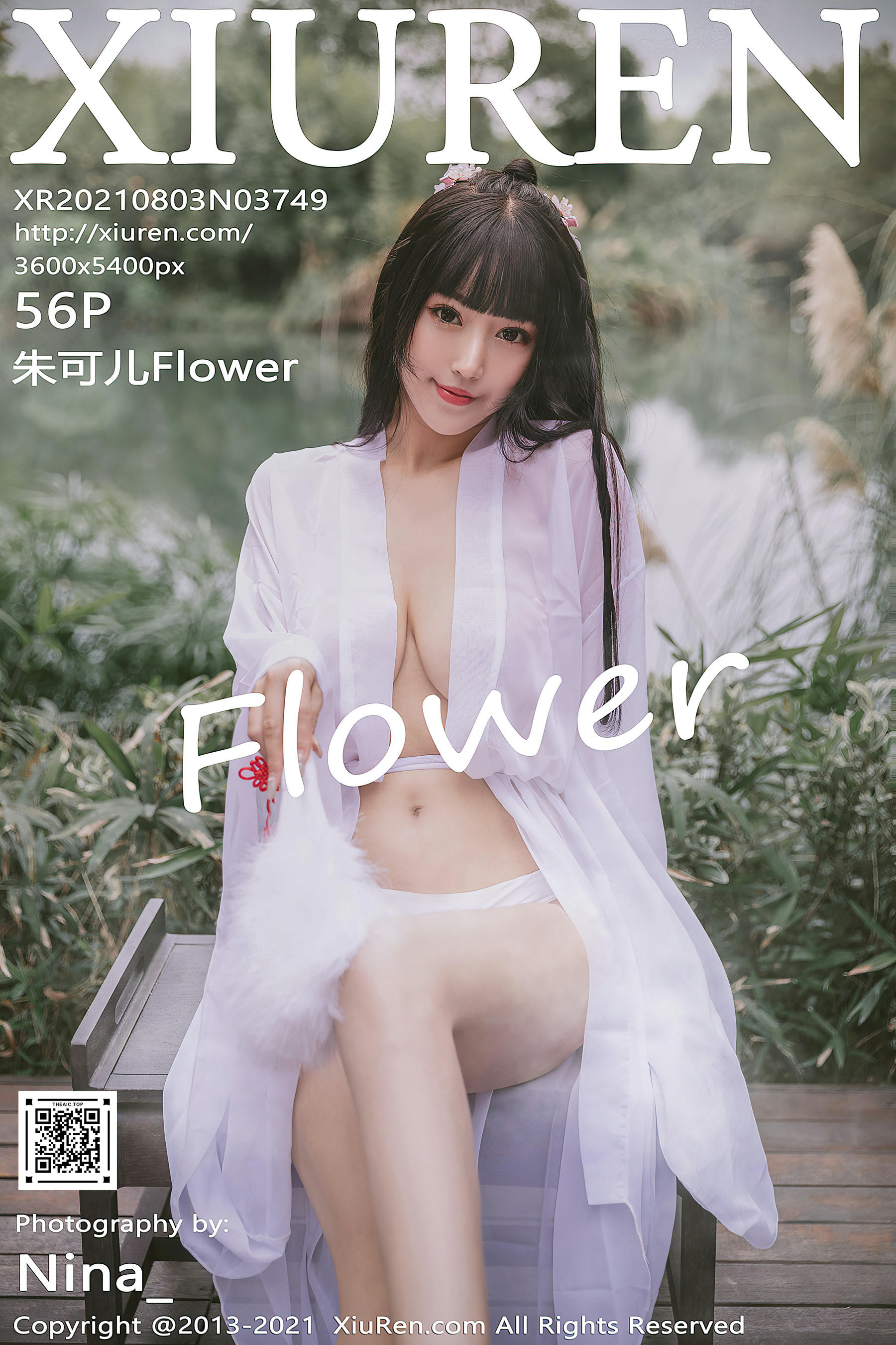 XiuRen秀人网 2021.08.03 NO.3749 朱可儿Flower [56+1P598MB]_第3集