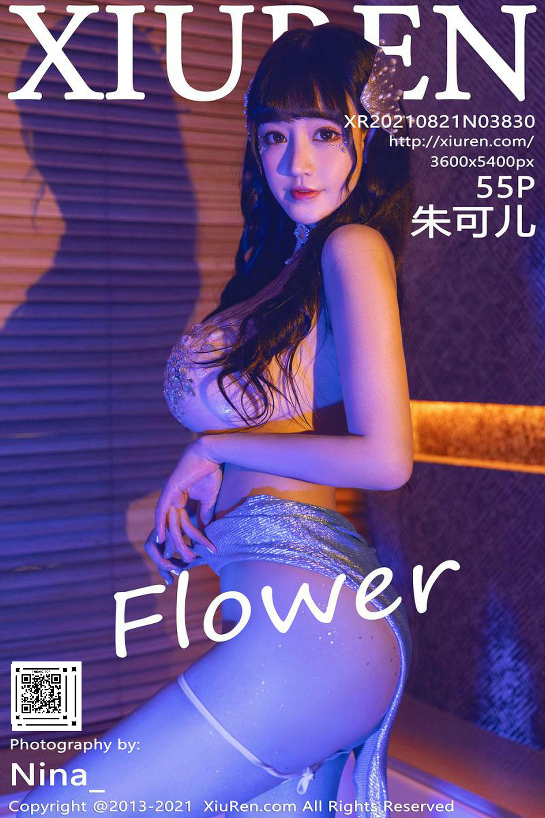 XiuRen秀人网 2021.08.21 NO.3830 朱可儿Flower [55+1P690MB]_第3集