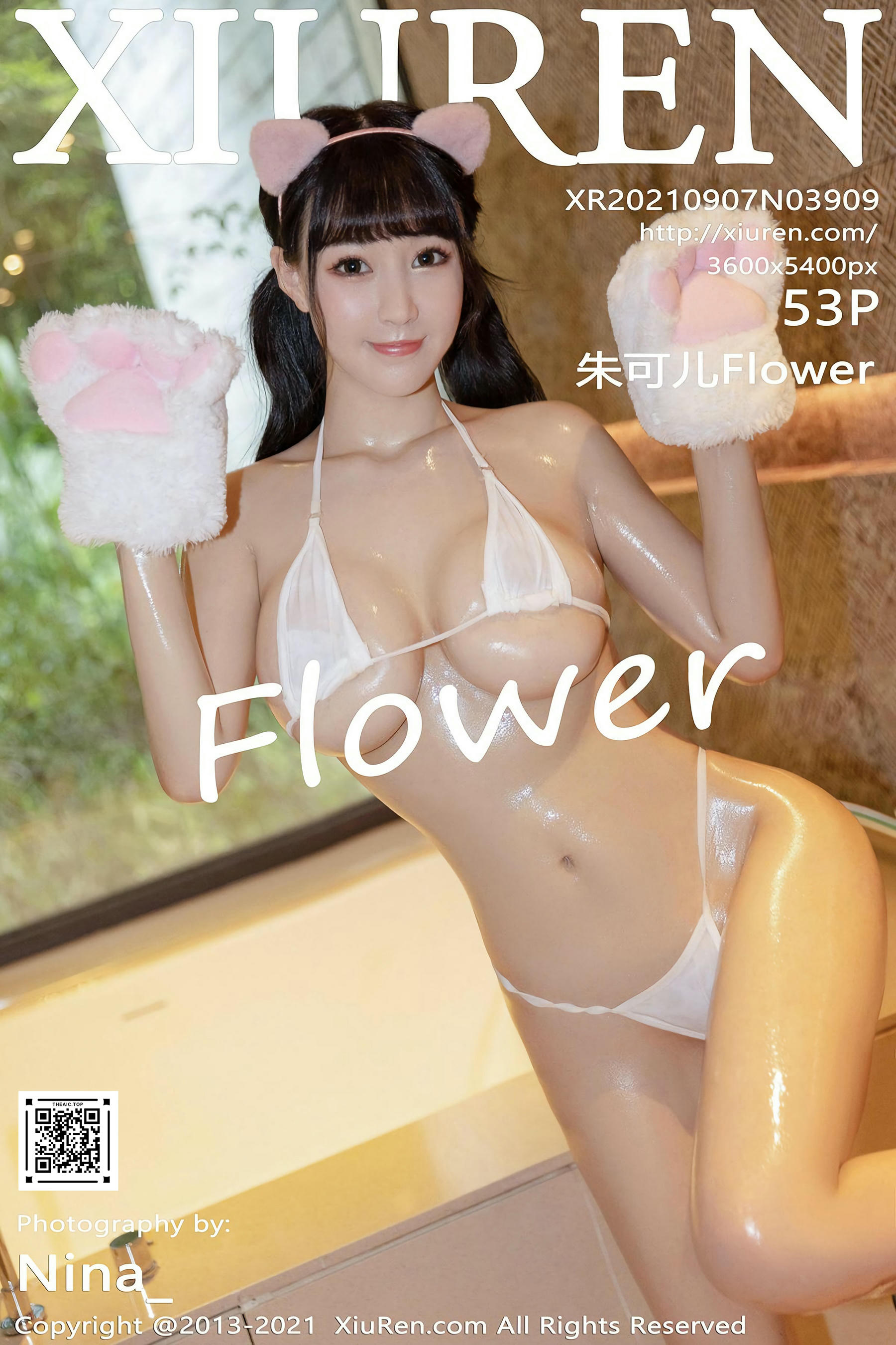 XiuRen秀人网 2021.09.07 NO.3909 朱可儿Flower [53+1P505MB]_第3集