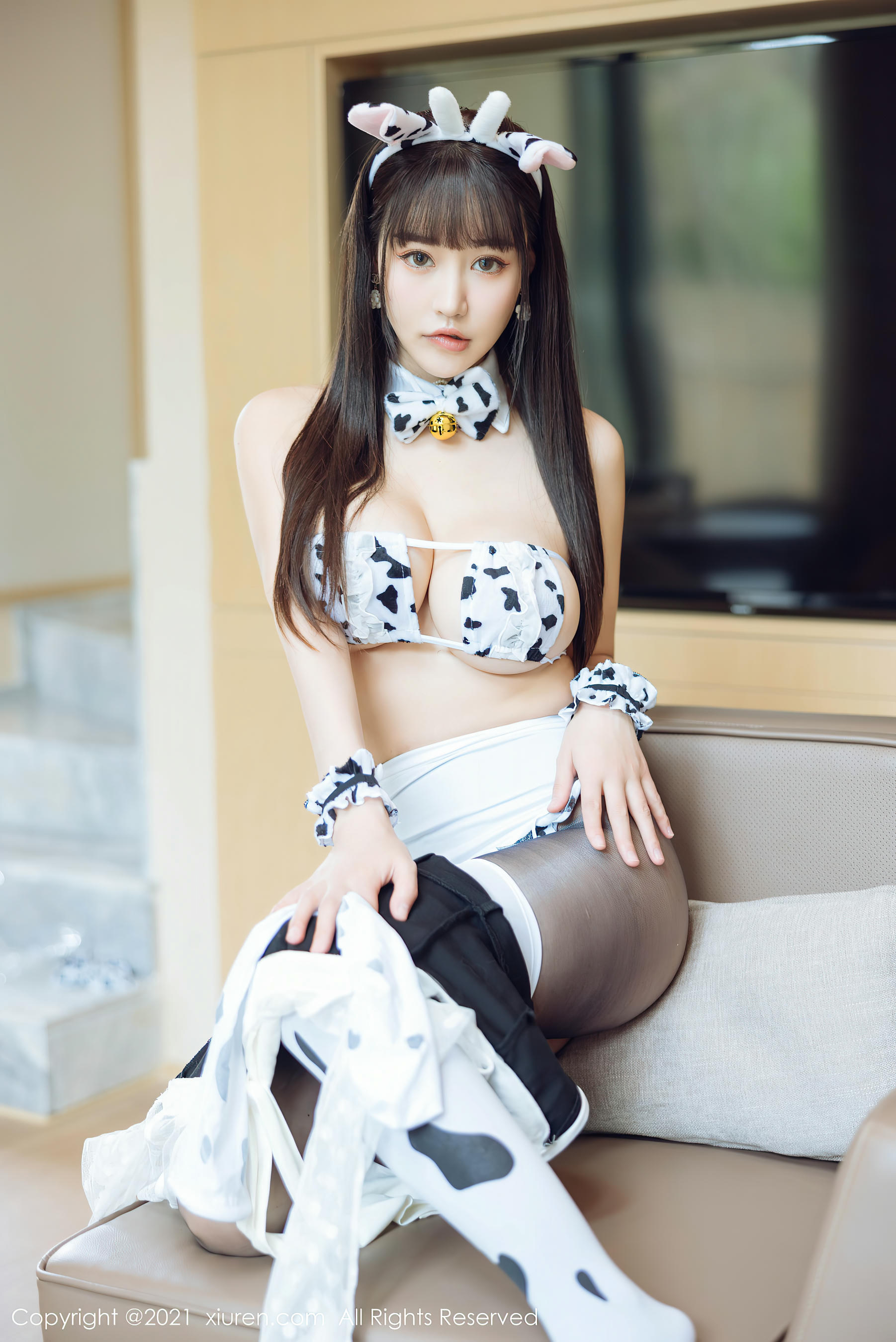 HuaYang花漾 2021.12.10 VOL.475 朱可儿Flora 诱惑美腿 [51+1P496M]_第2集