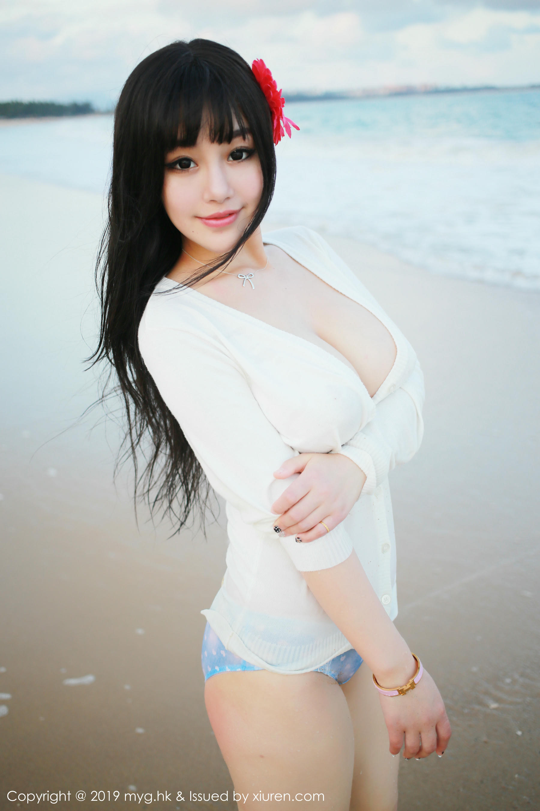 MyGirl美媛馆 2019.08.28 VOL.384 Flower朱可儿[98+1P／209M]_第1集